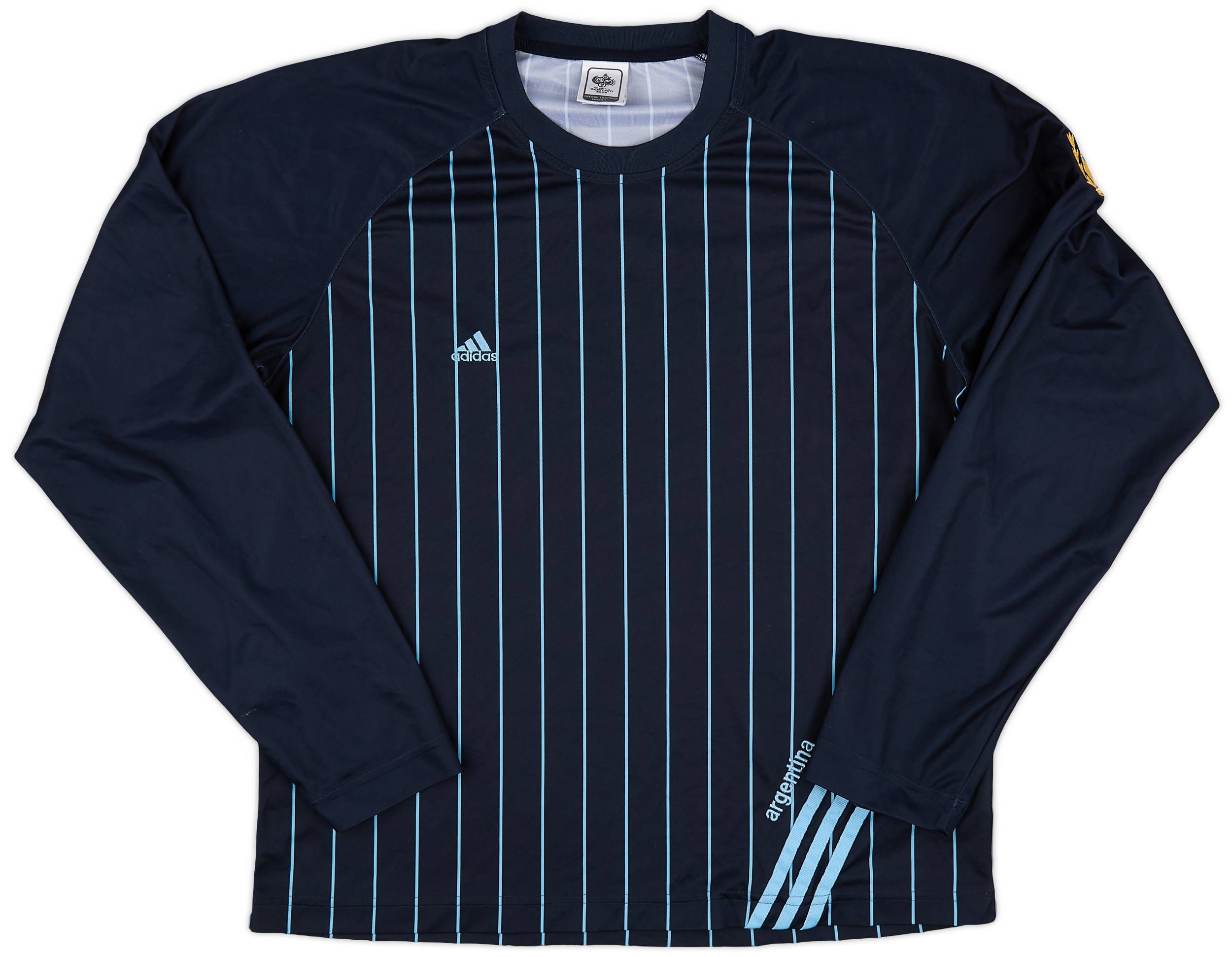 2006-07 Argentina adidas World Cup Training L/S Shirt - 10