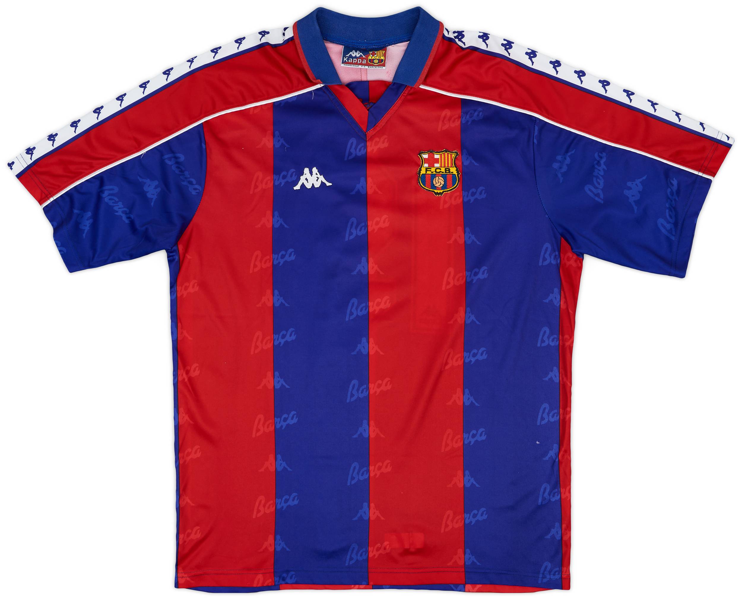 1992-95 Barcelona Match Issue Home Shirt #19