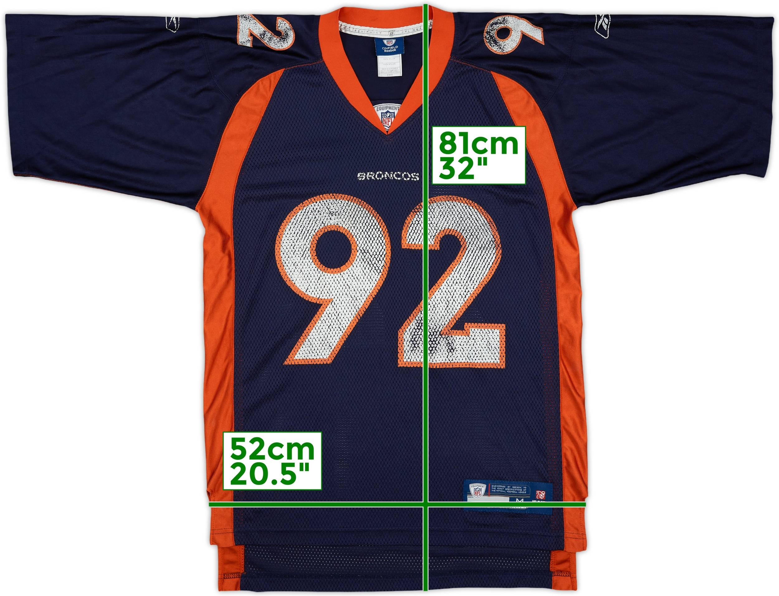 Reebok　NFL　BRONCOS　ユニフォーム　XL　オレンジ系 Reebok NFL BRONCOS ユニフォーム XL オレンジ系 シャツ