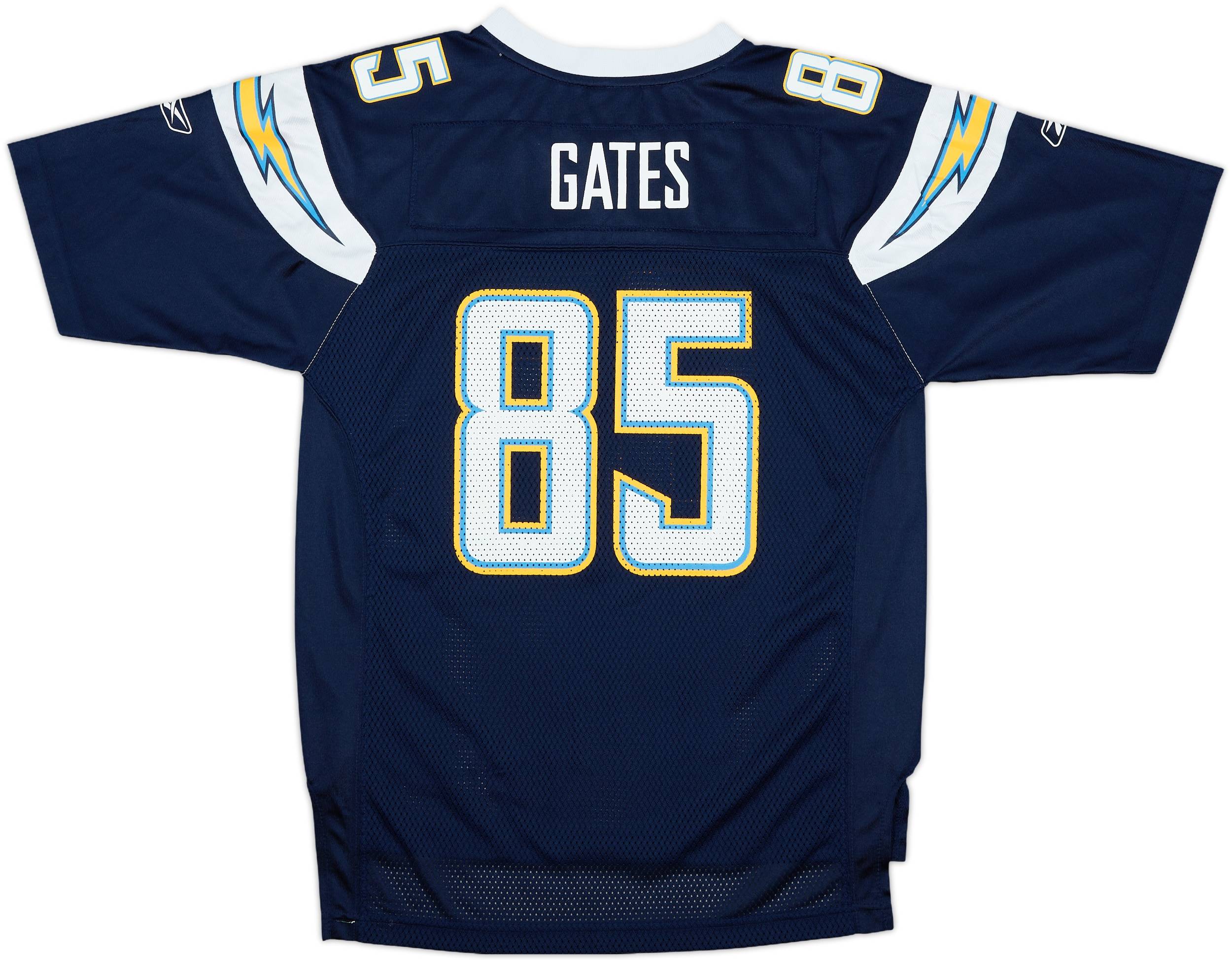 2008-11 San Diego Chargers Gates #85 Reebok On FIeld Home Jersey