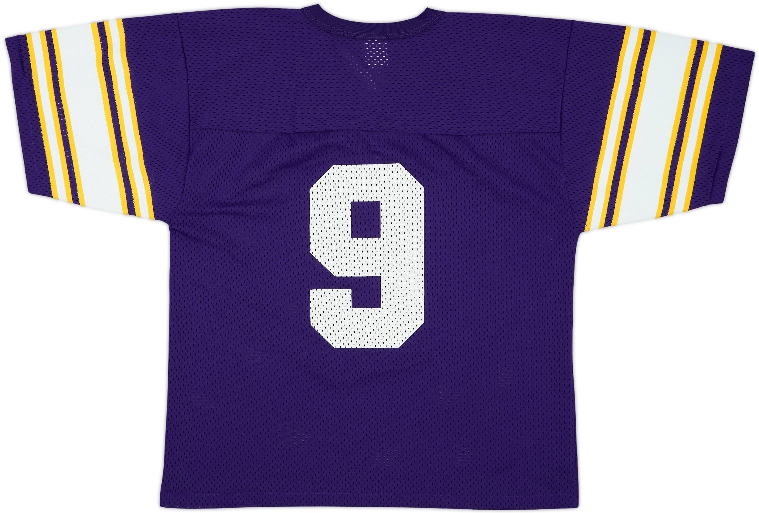 1993 Minnesota Vikings McMahon #9 Logo 7 Home Jersey - 8/10 - (M)