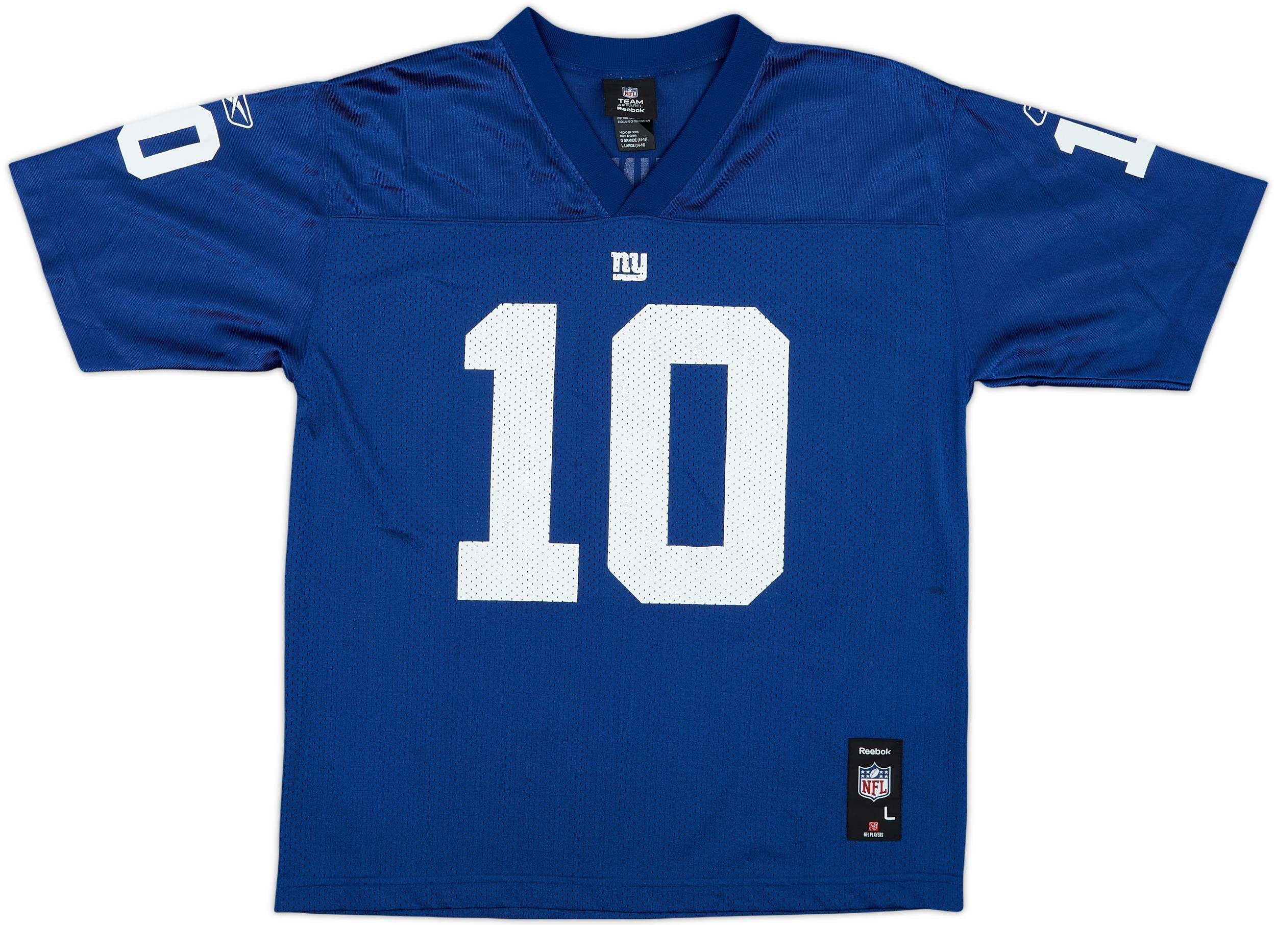 2008-11 New York Giants Manning #10 Reebok Replica Home Jersey - 9