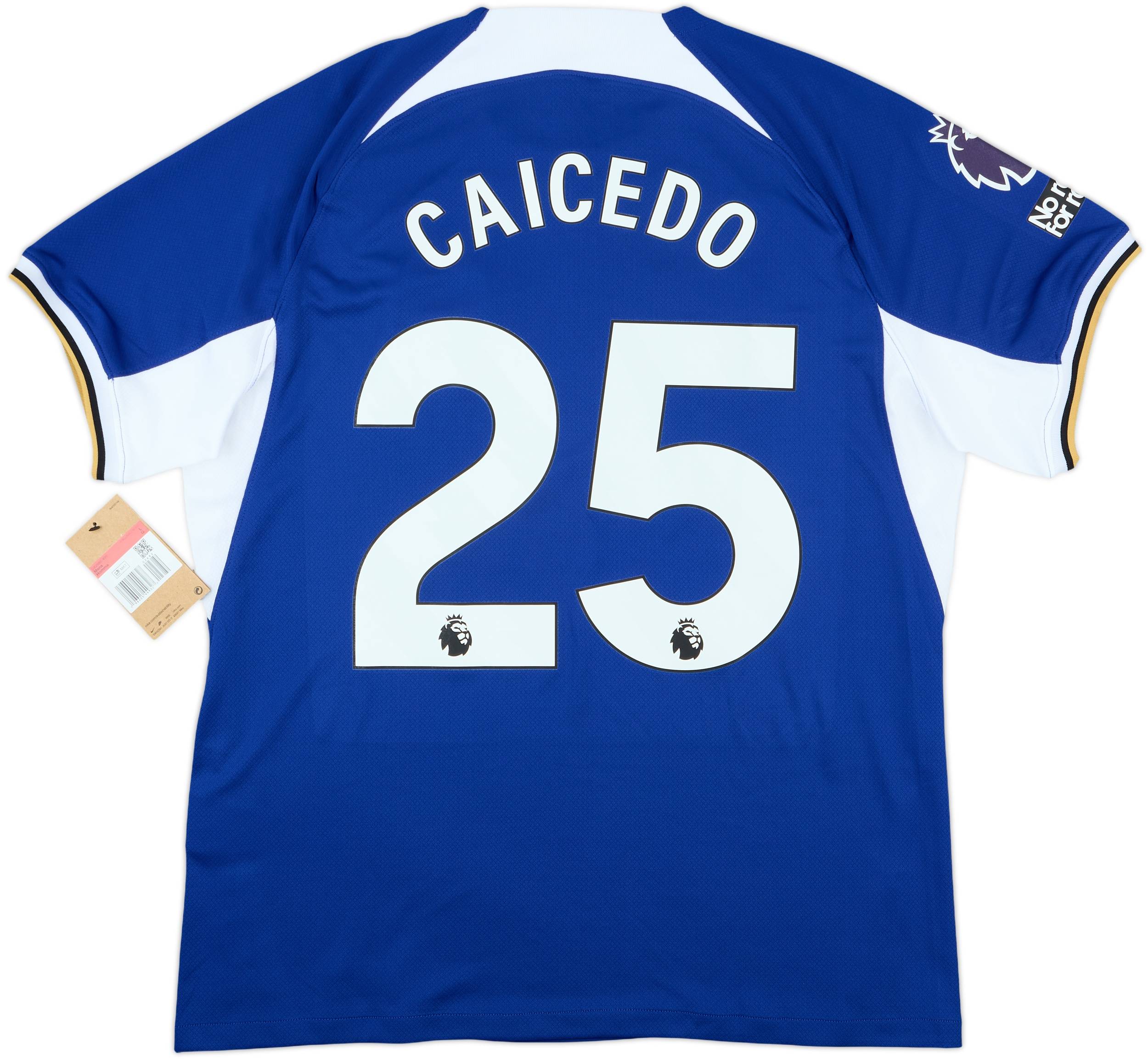 希少 黒入荷！ Shirt Home Chelsea 2023-24 Caicedo (L) #25 ウェア