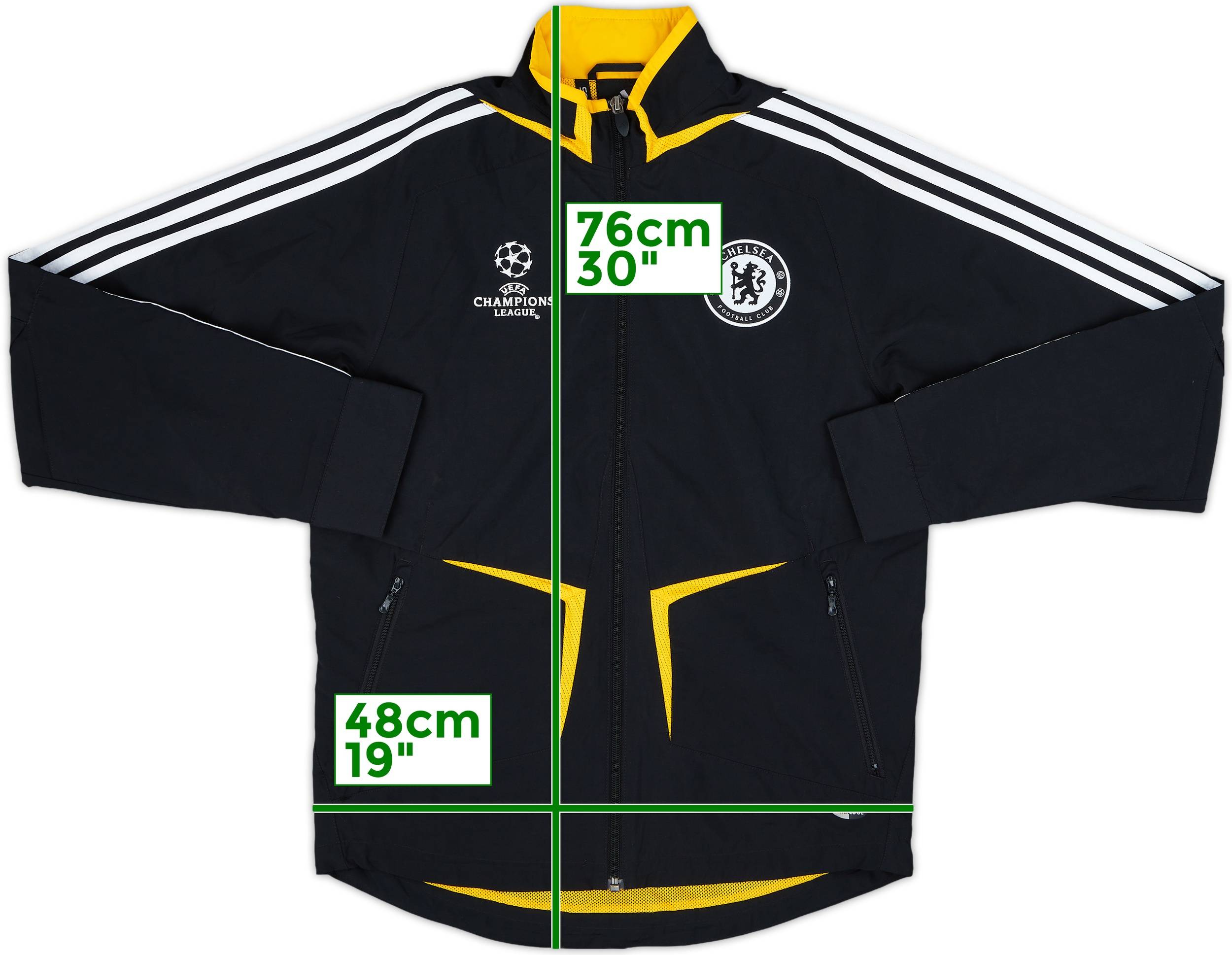2008-09 Chelsea CL adidas Track Jacket - 10/10 - (S)