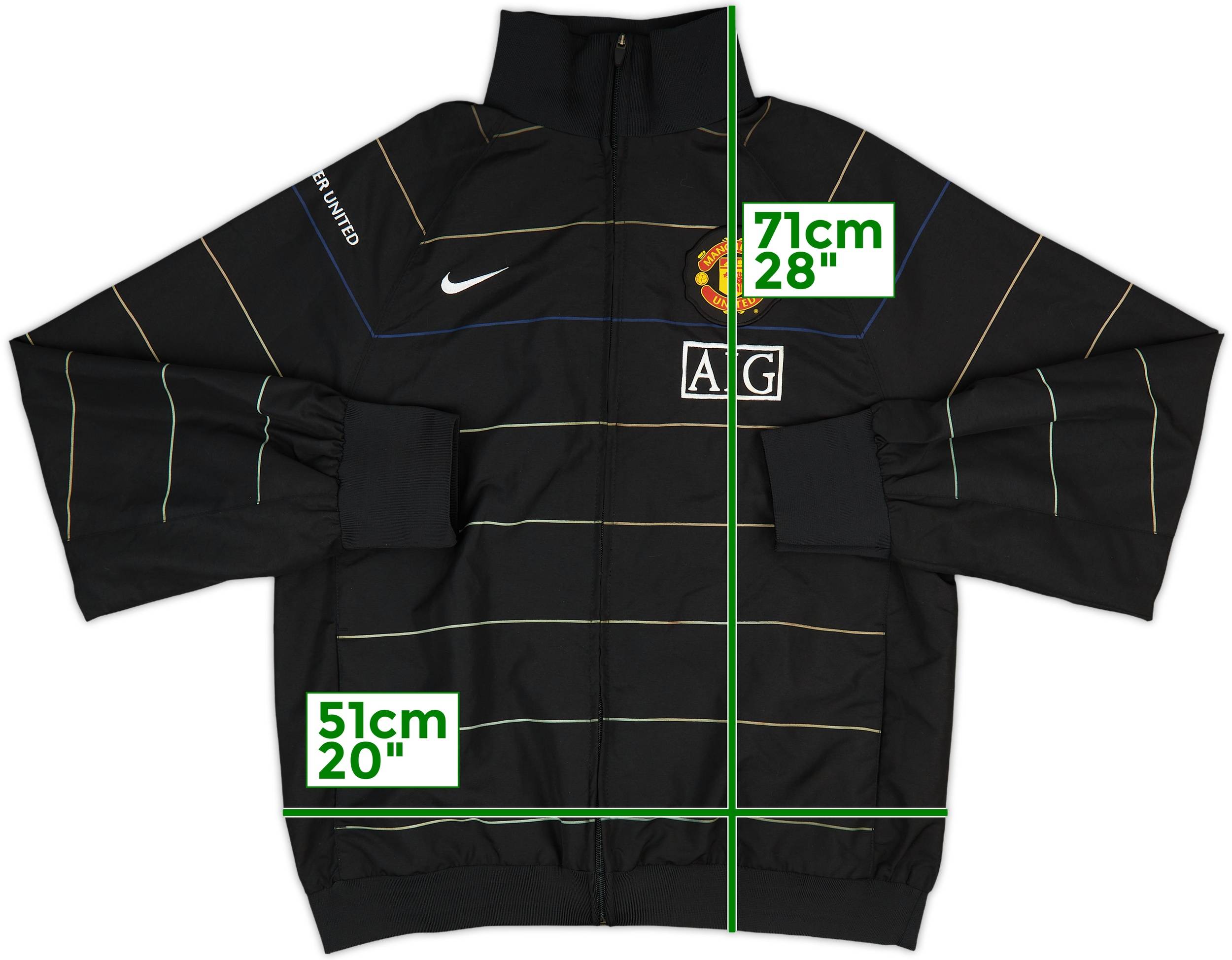 激安アウトレット Nike United Manchester 2008-09 Track (M) - 8/10 - Jacket ウォームアップウェア