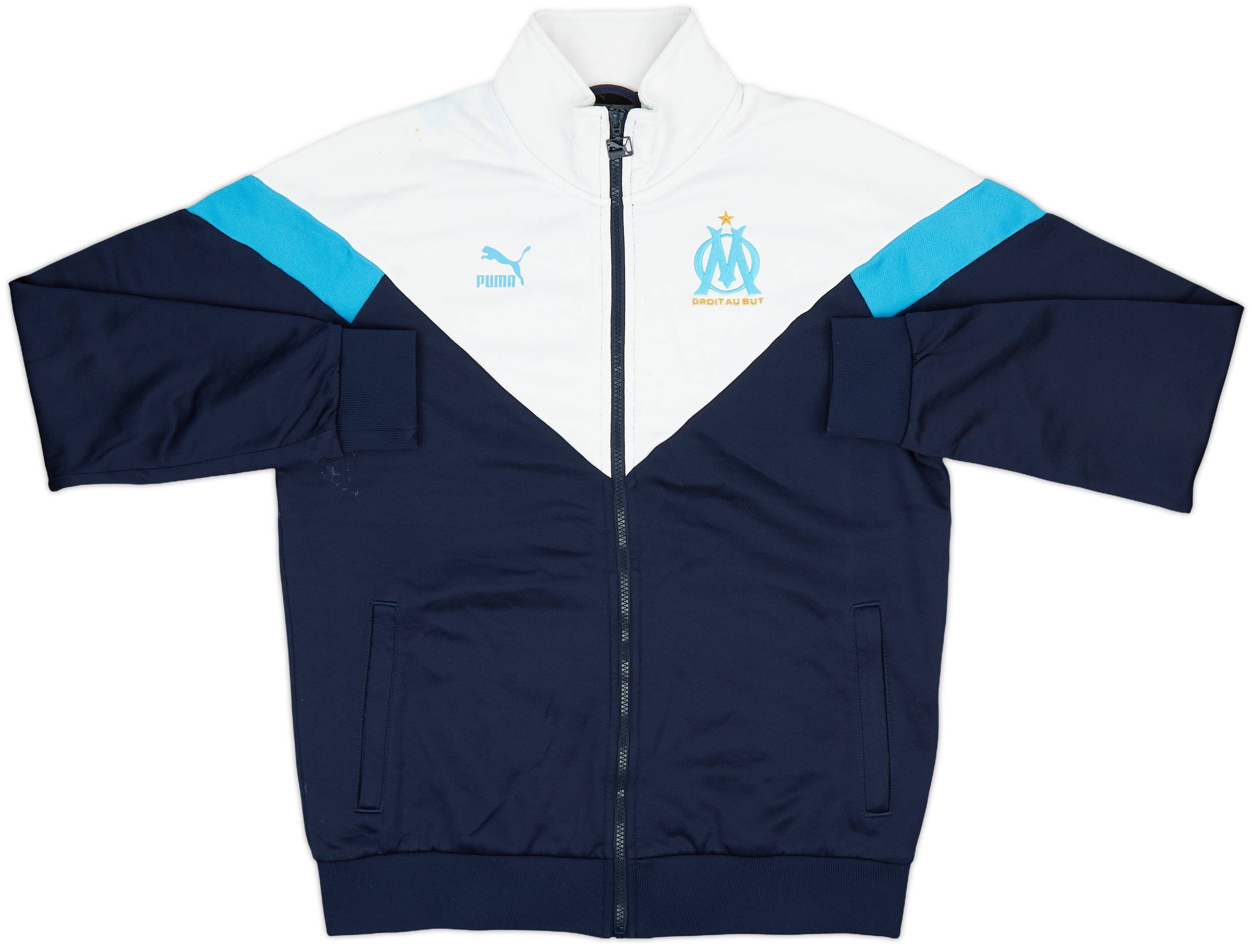 送料無料 店舗 Track Puma Marseille Olympique 2019-20 Jacket (M) - 5/10 - トップス