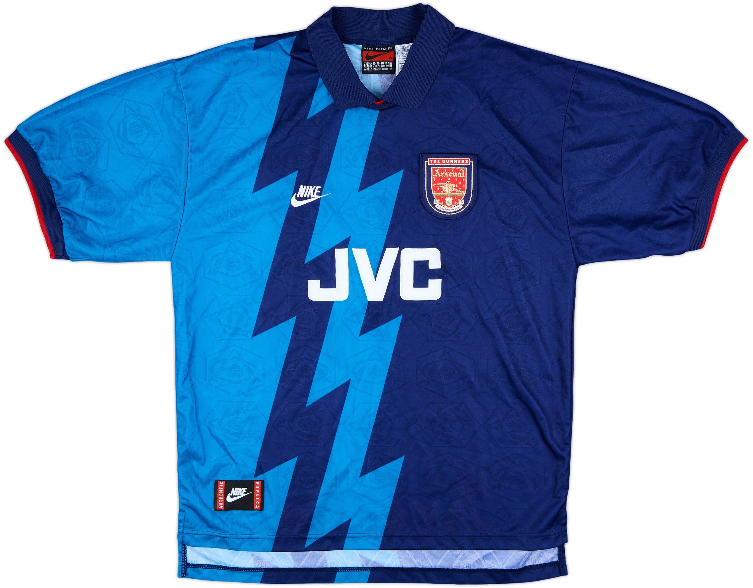 1995-96 Arsenal Away Shirt Tranter #8 - 8/10 - (XL)
