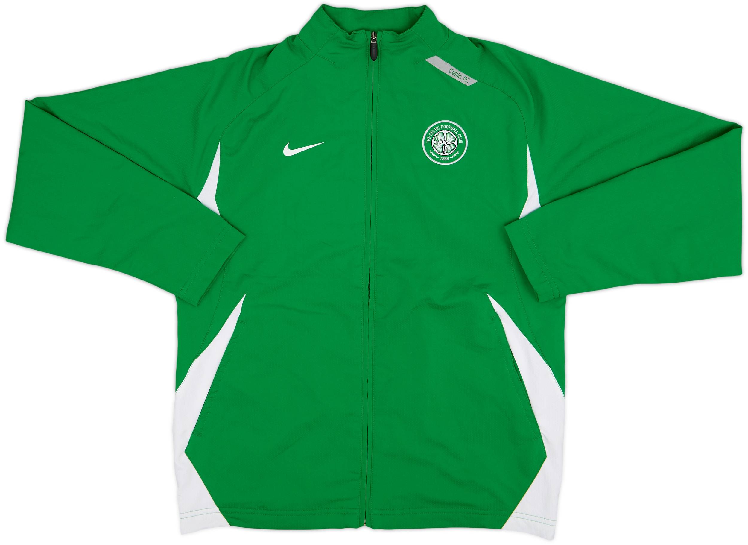2007-08 Celtic Nike Track Jacket - 10/10 - (XL.Boys)