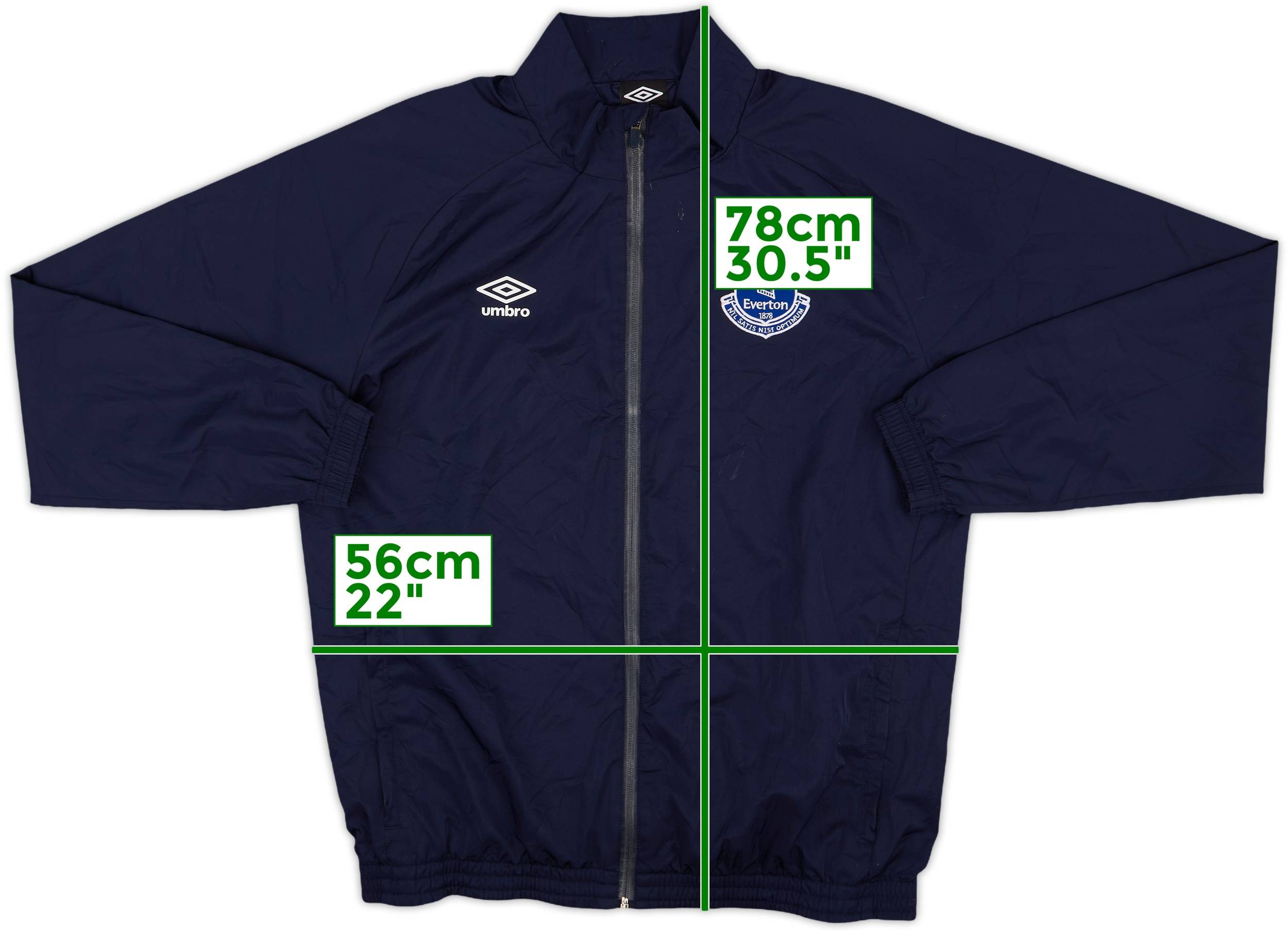 【UMBRO】\"Everton nylon track jacket\" XL 2008-09 Everton Umbro Track Jacket - 10/10 - (XXL)