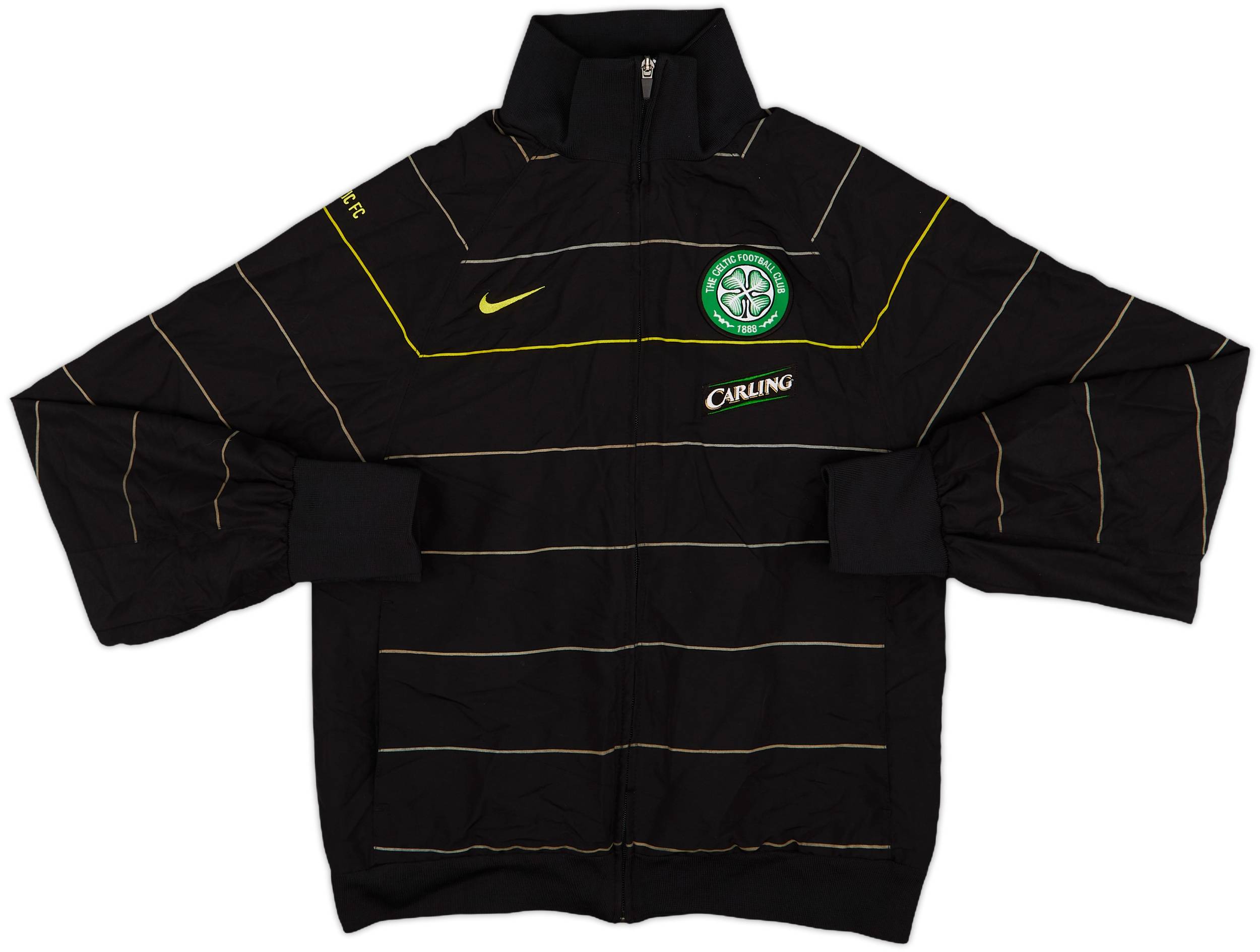 トップス NIKE CELTIC TRACK JACKET y2k 2012-13 Celtic Nike N98 Track Jacket - 8/10 - (XXL)