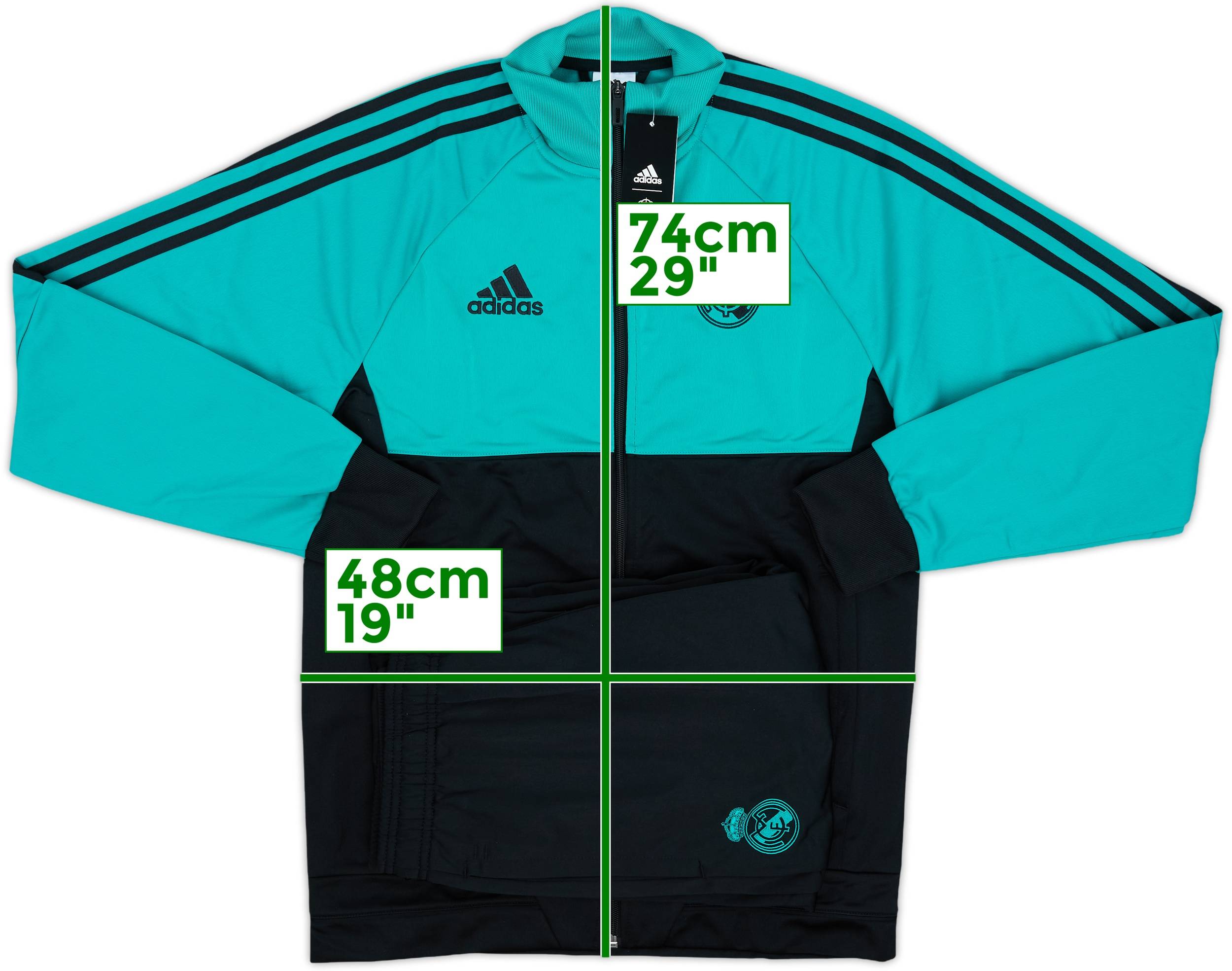 2017-18 Real Madrid adidas Track Jacket (S)