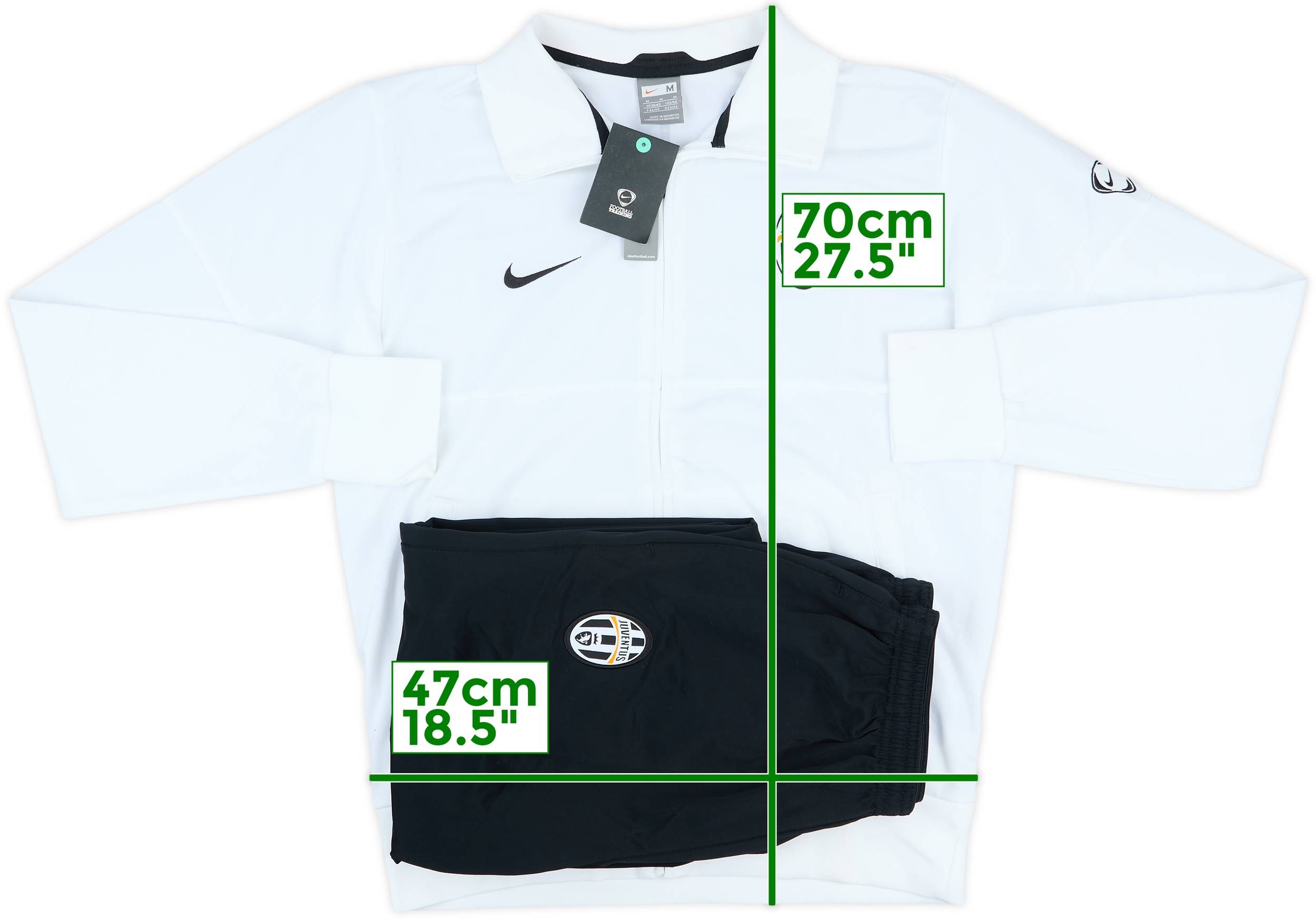 Juventus ×Nike 長袖シャツ Sサイズ 2009-10 Juventus Nike Tracksuit (M)