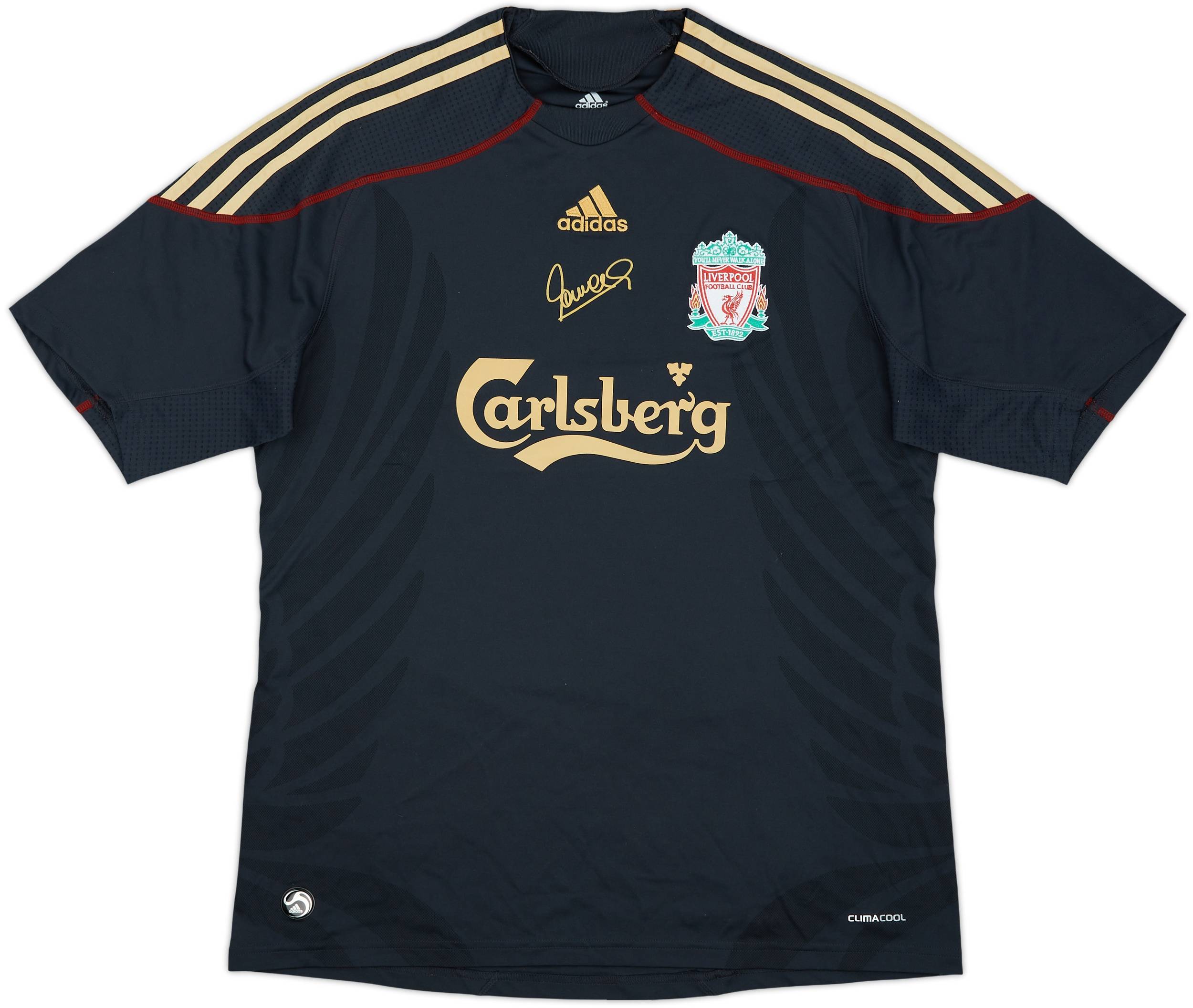 2009-10 Liverpool Limited Edition Away Shirt 0985/9999