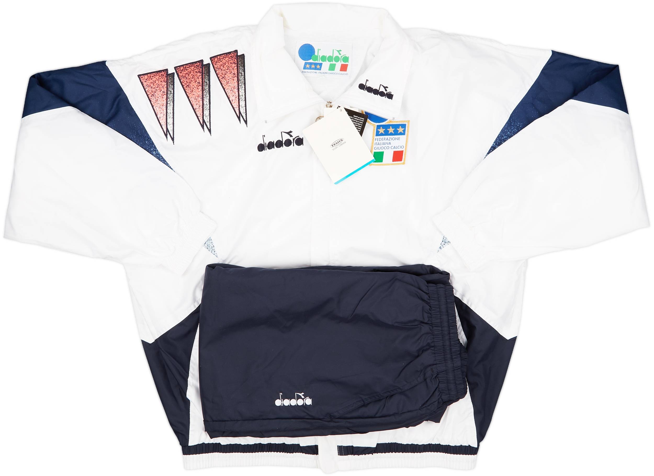 1992-94 Italy Diadora Full Tracksuit (M)