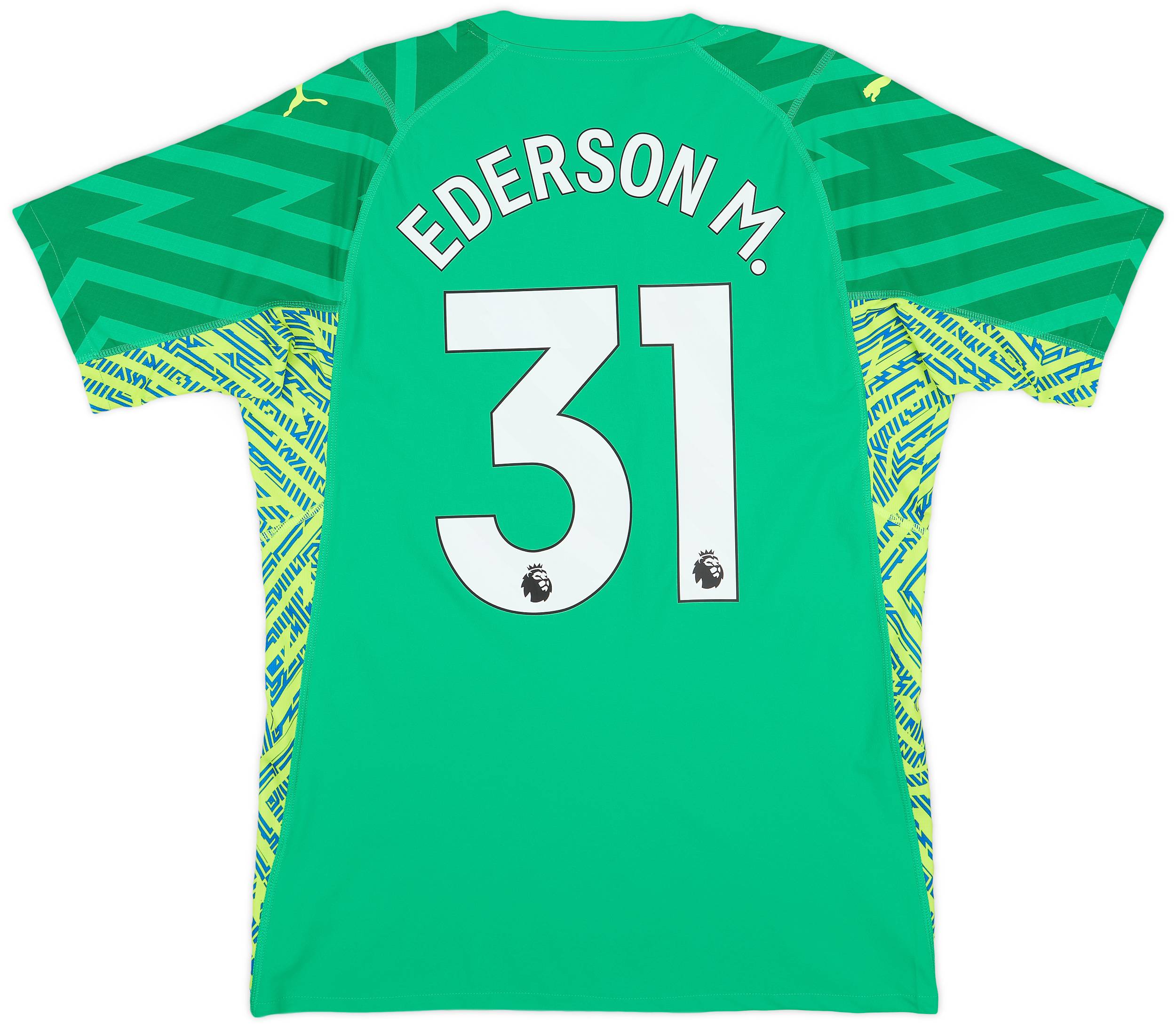 Manchester City Goalkeeper Jersey 2024/25 With EDERSON M. 31