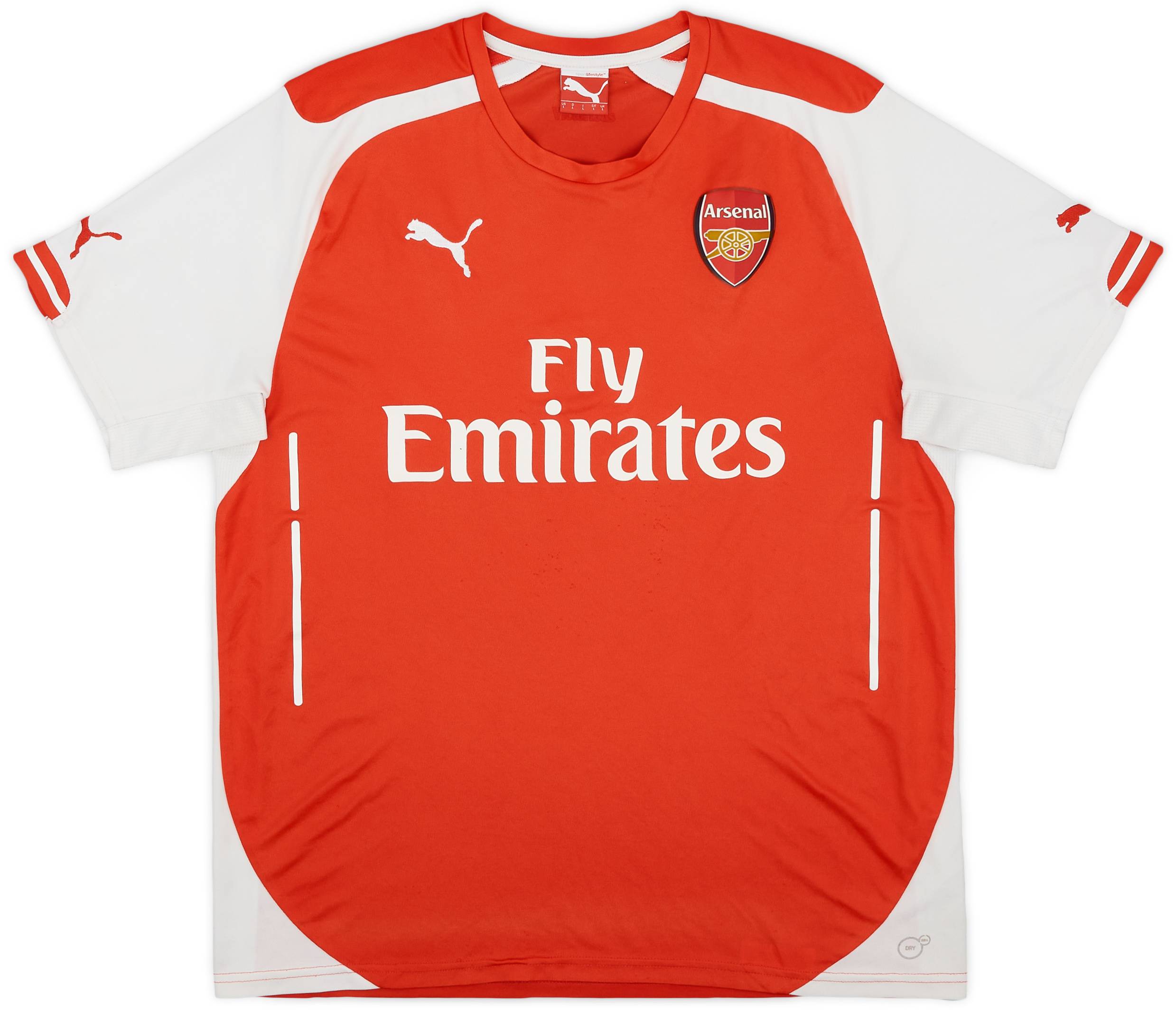 2014-15 Arsenal Home Shirt Walcott #14 - 7/10 - (L)