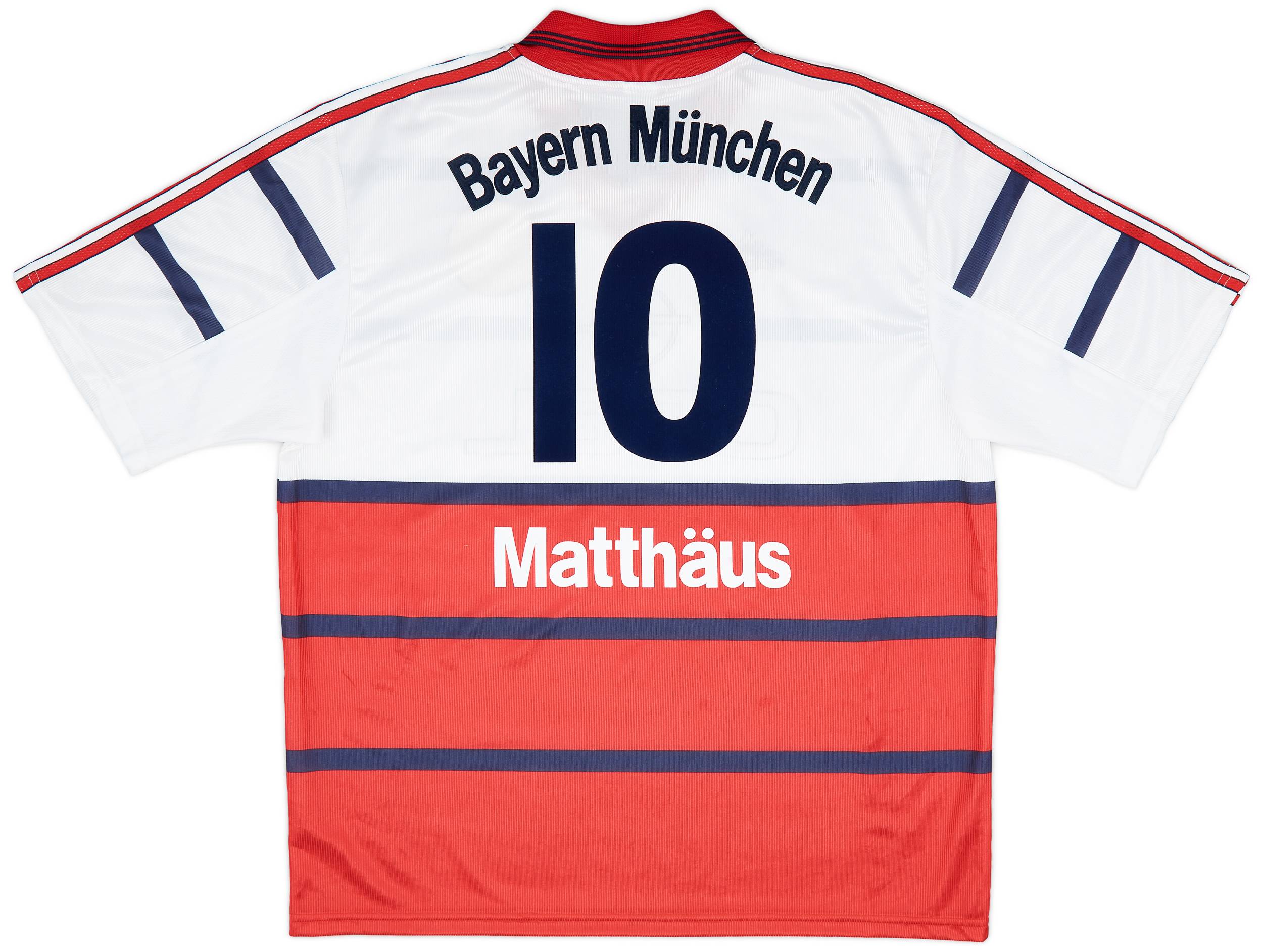 1998-00 Bayern Munich Away Shirt Matthaus #10