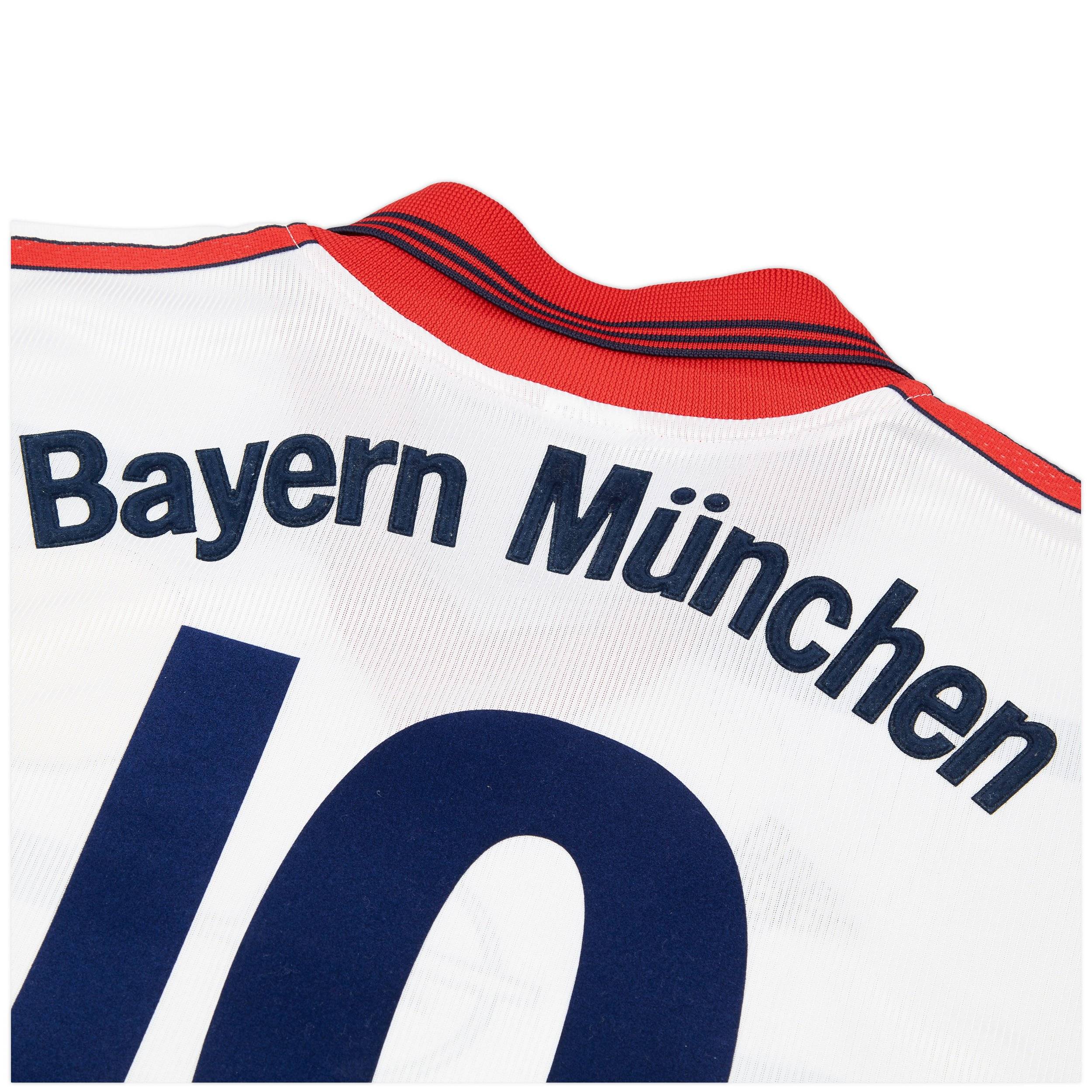 1998-00 Bayern Munich Away Shirt Matthaus #10 - 6/10 - (S)