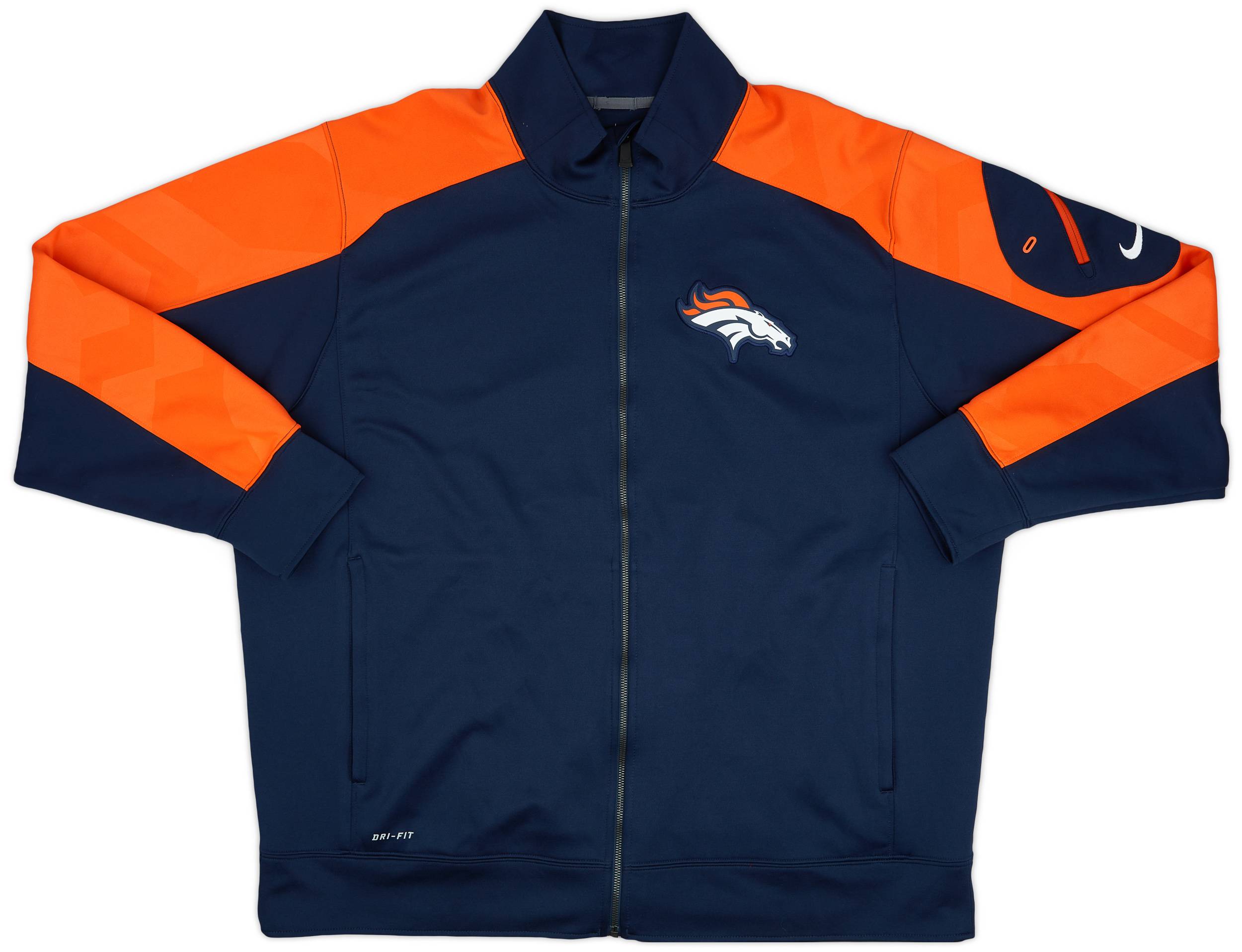 100%正規品 Nike Broncos Denver 2013 Track 3XL (Excellent) Jacket ウォームアップウェア