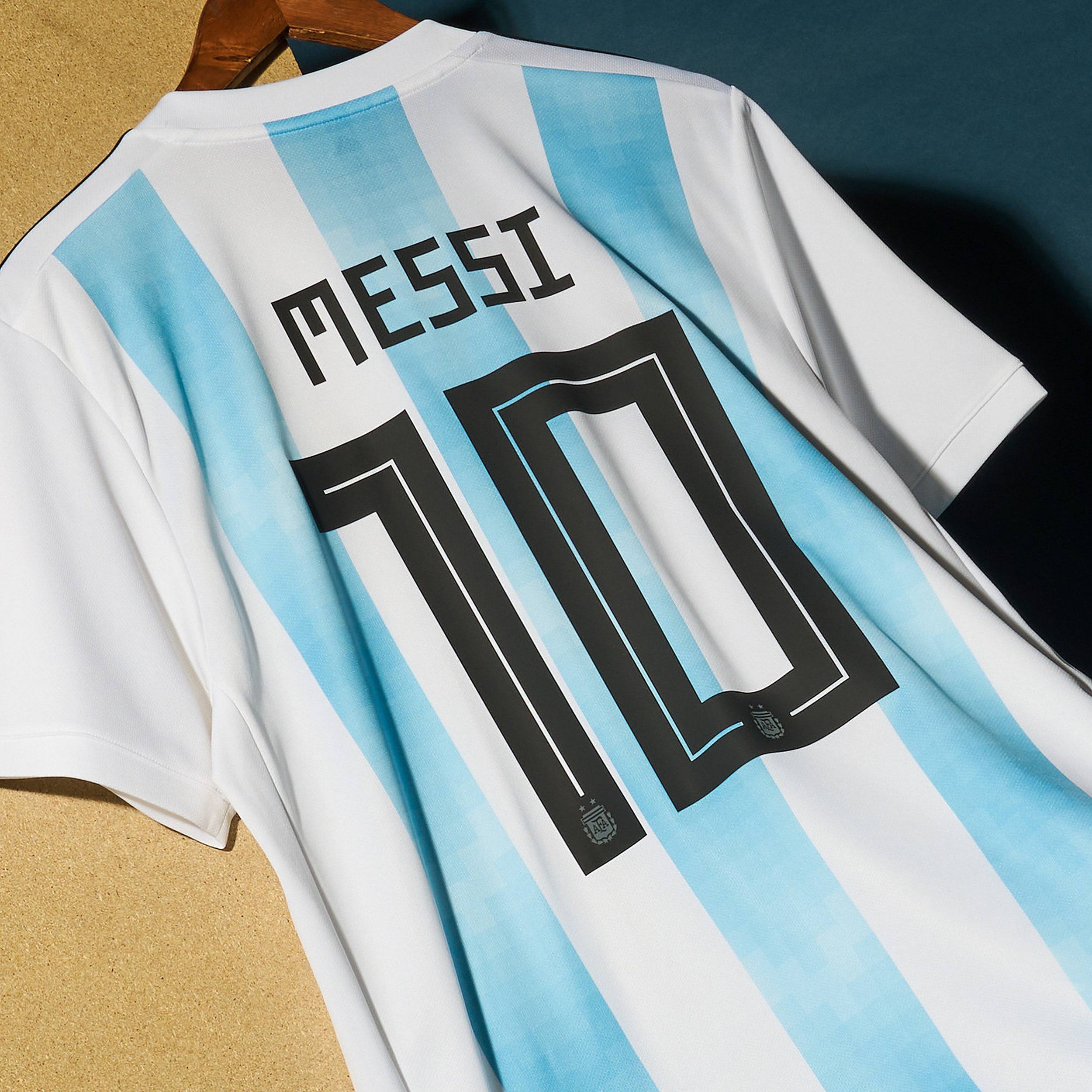 2018-19 Argentina Home Shirt Messi #10