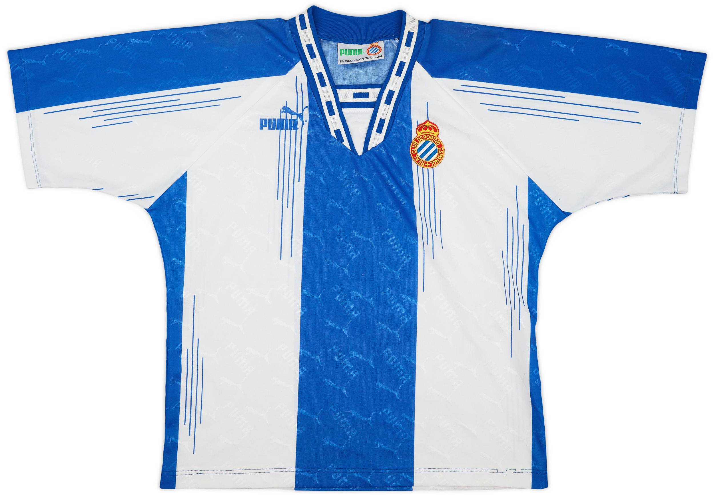 1994-95 Espanyol Home Shirt - 7/10 - (L)