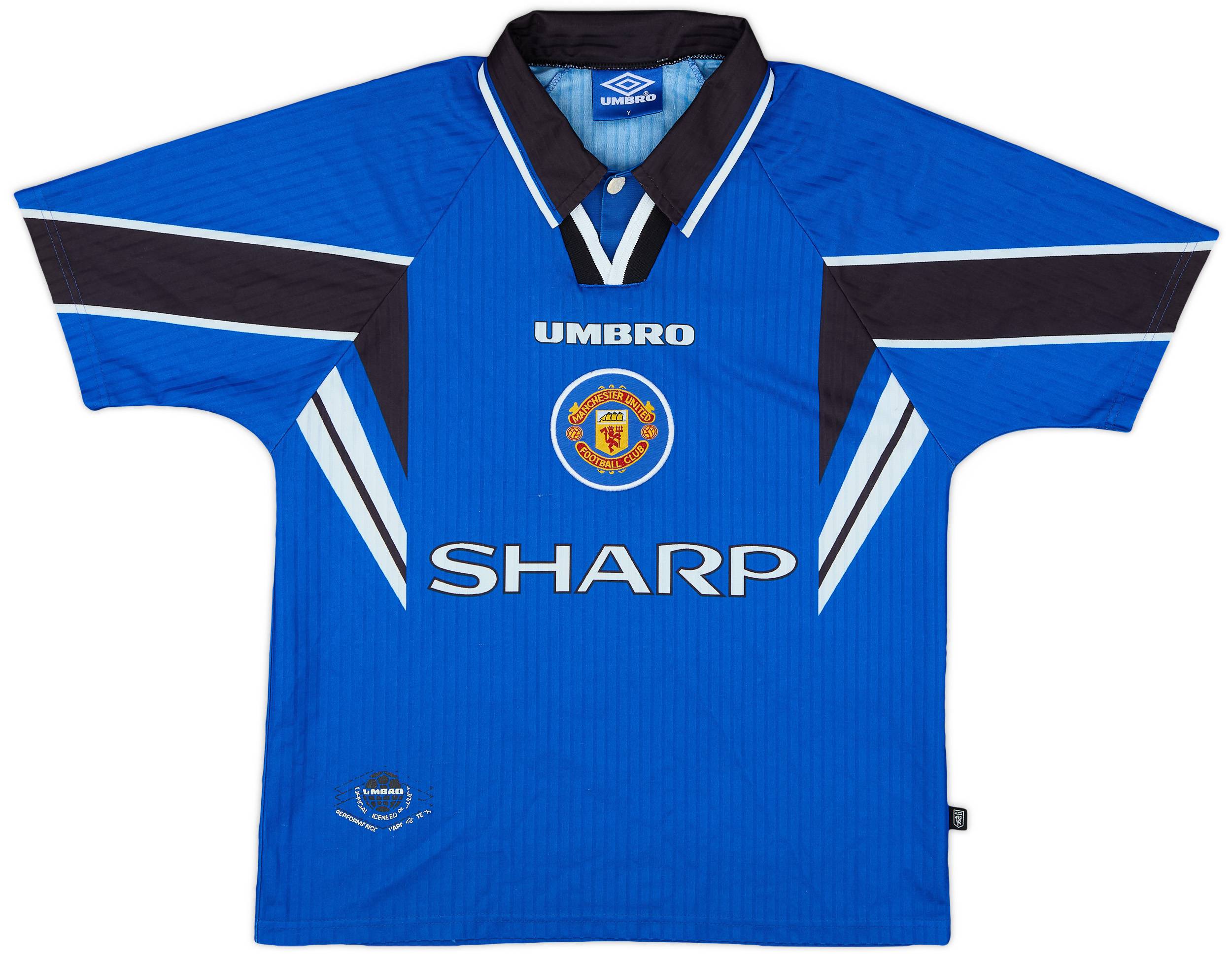 1996-98 Manchester United Third Shirt - 8/10 - (Y)