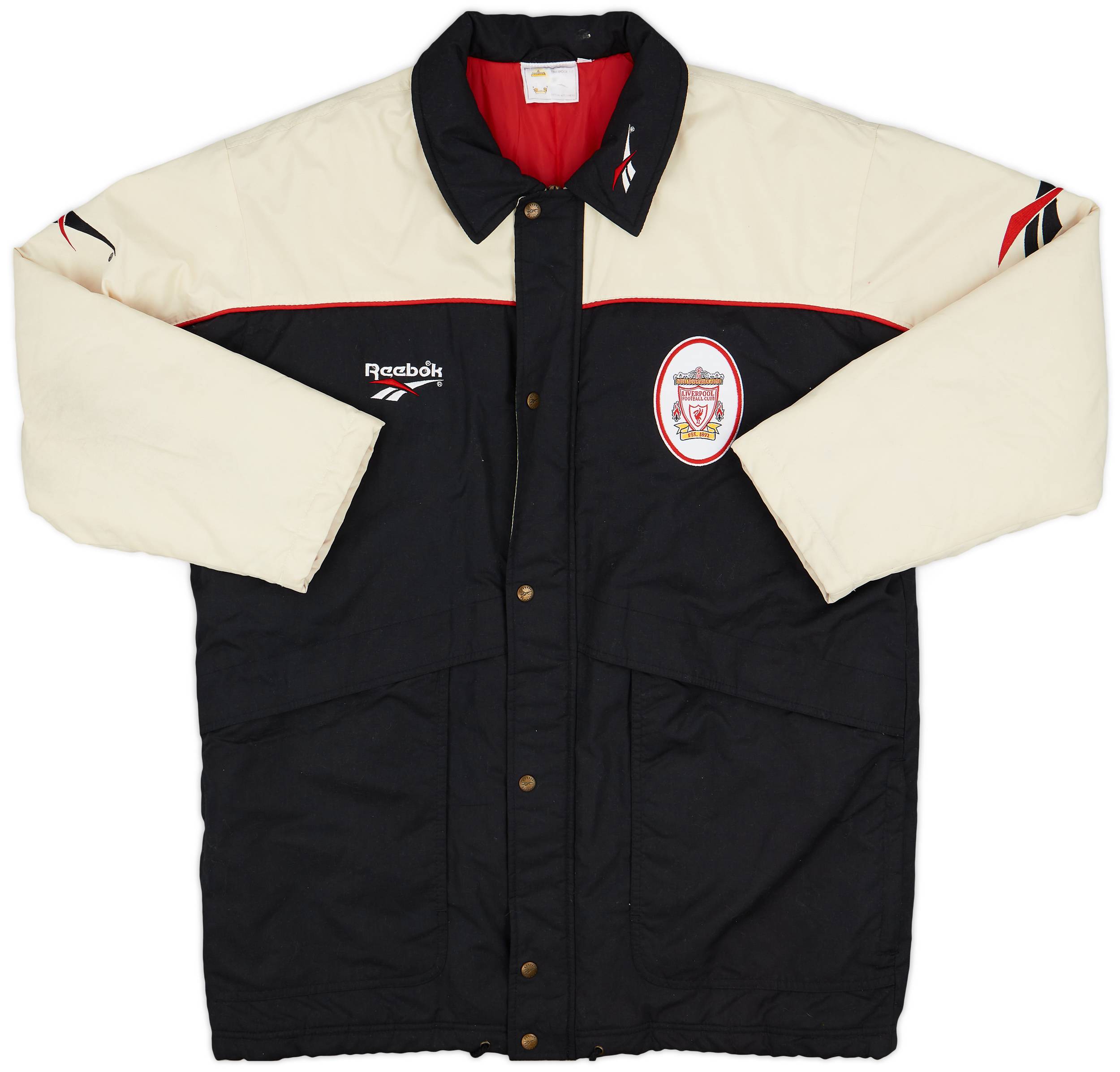 1996-97 Liverpool Reebok Bench Coat - 6/10 - (L)