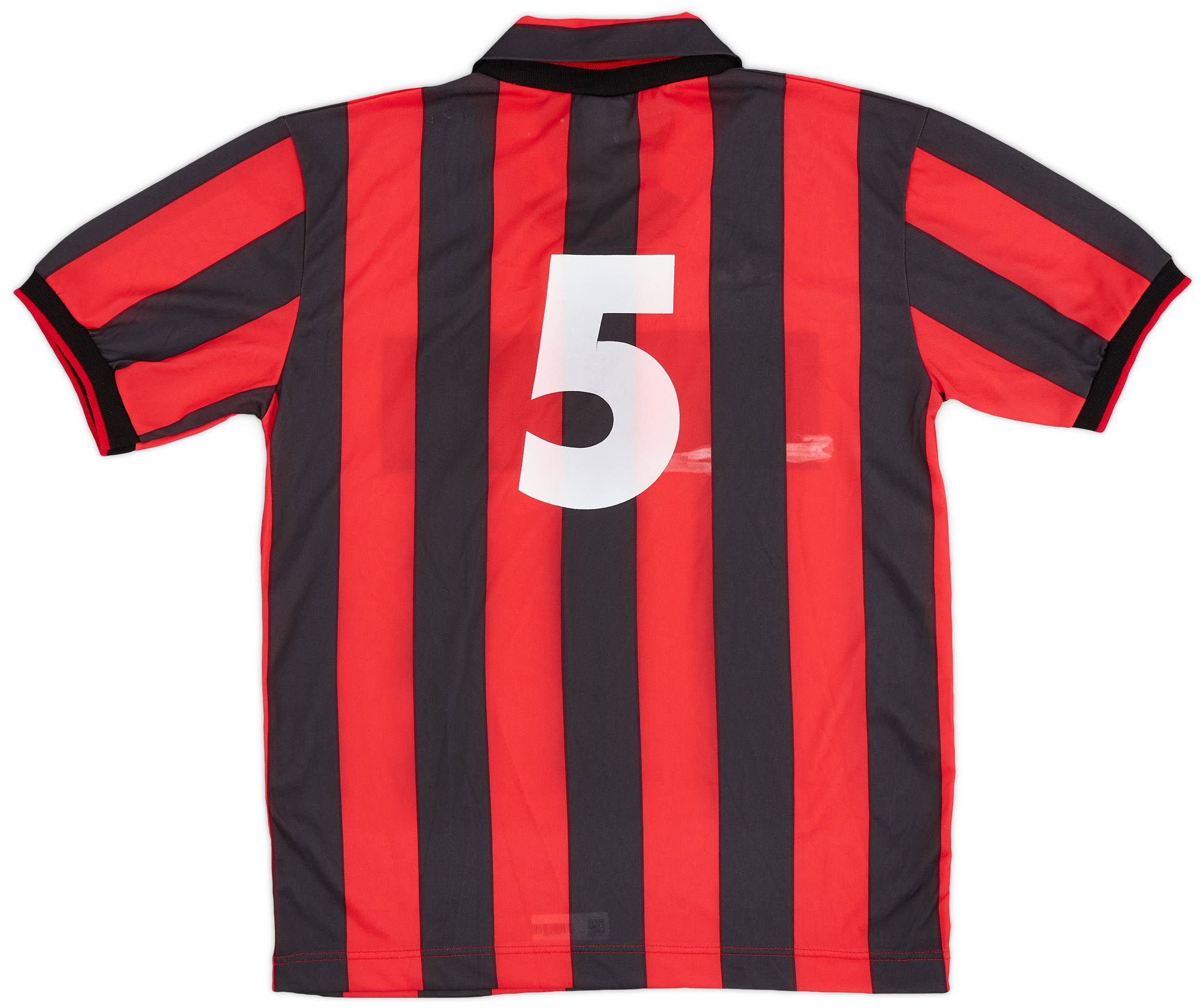 1992-93 AC Milan Home Shirt #5 - 7/10 - (S)