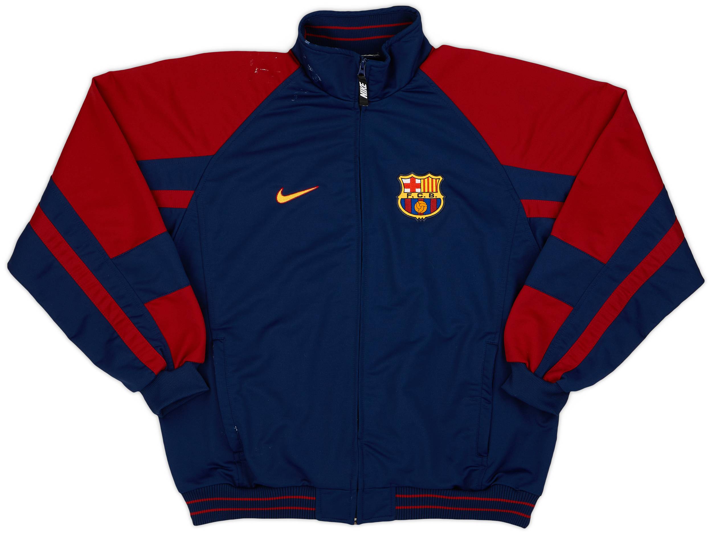 1999-00 Barcelona Nike Track Jacket - 8/10 - (S)