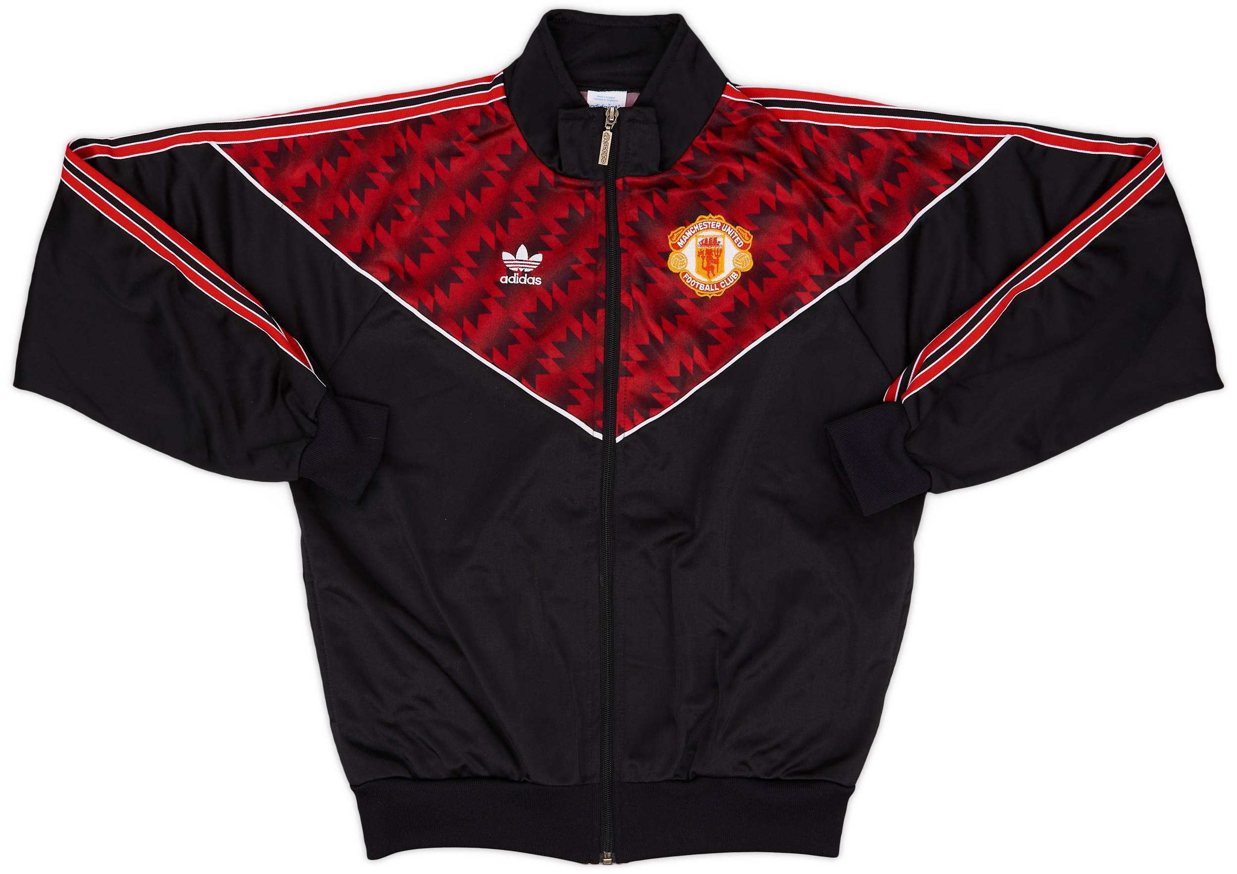 1990-92 Manchester United adidas Tracksuit - 8/10 - (M)