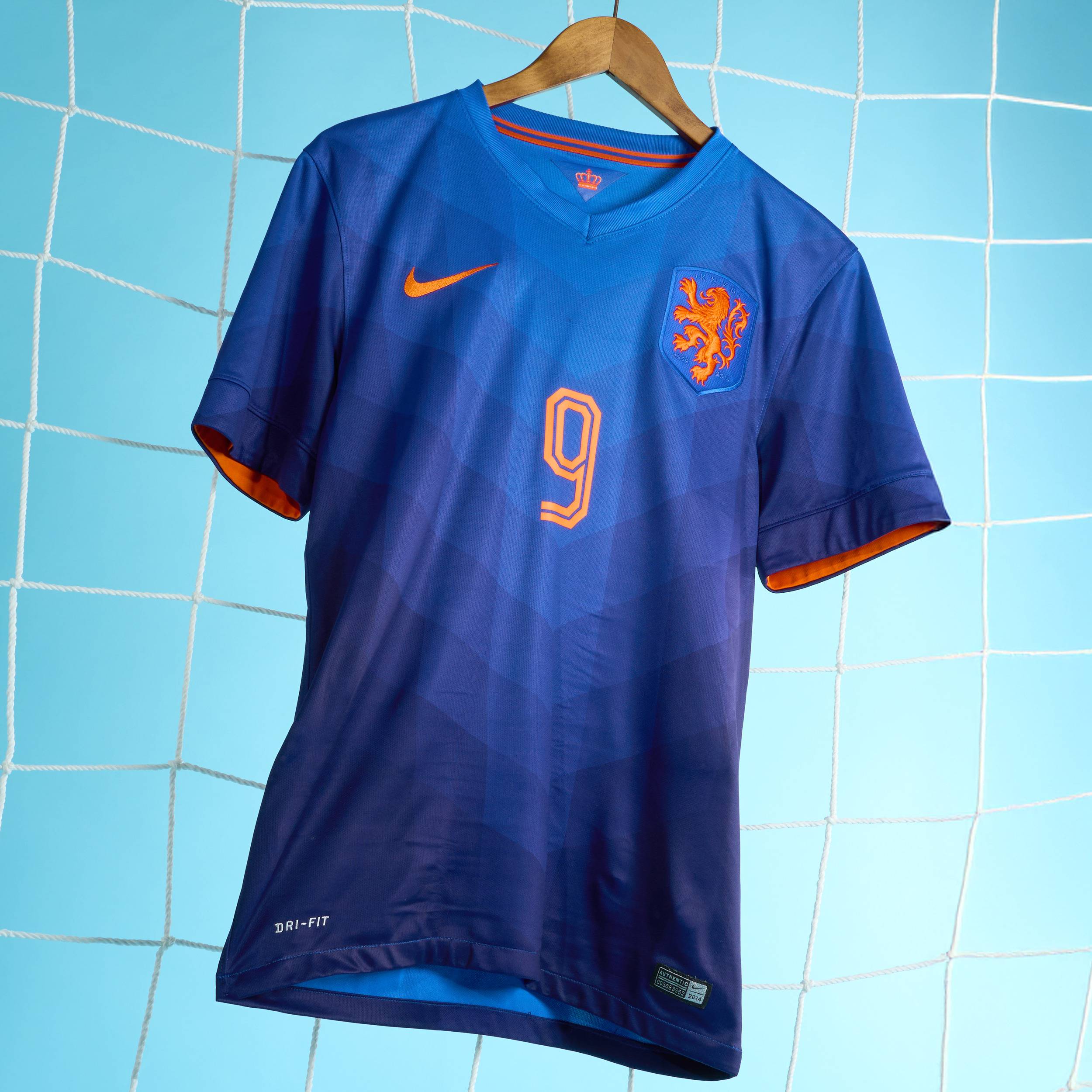 2014-15 Netherlands Away Shirt V.Persie #9 - 6/10 - (S)