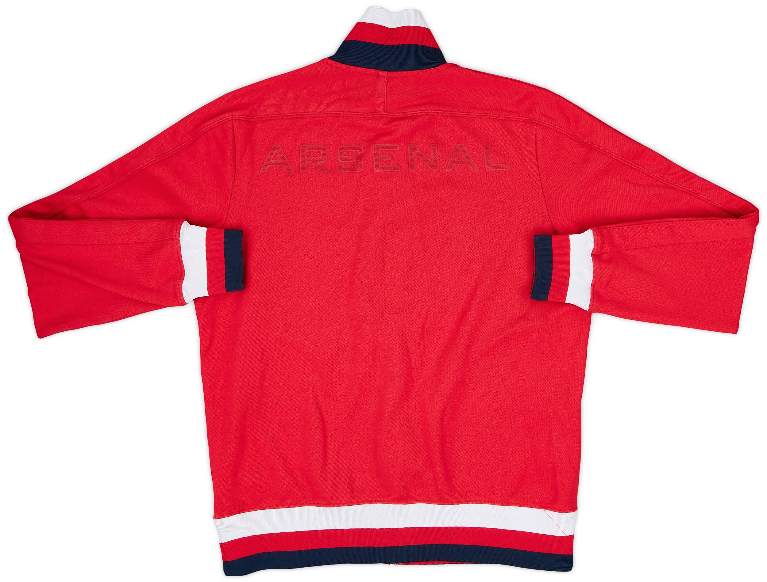 Vintage 90's Nike Arsenal Football Jacket Soccer Windbreaker