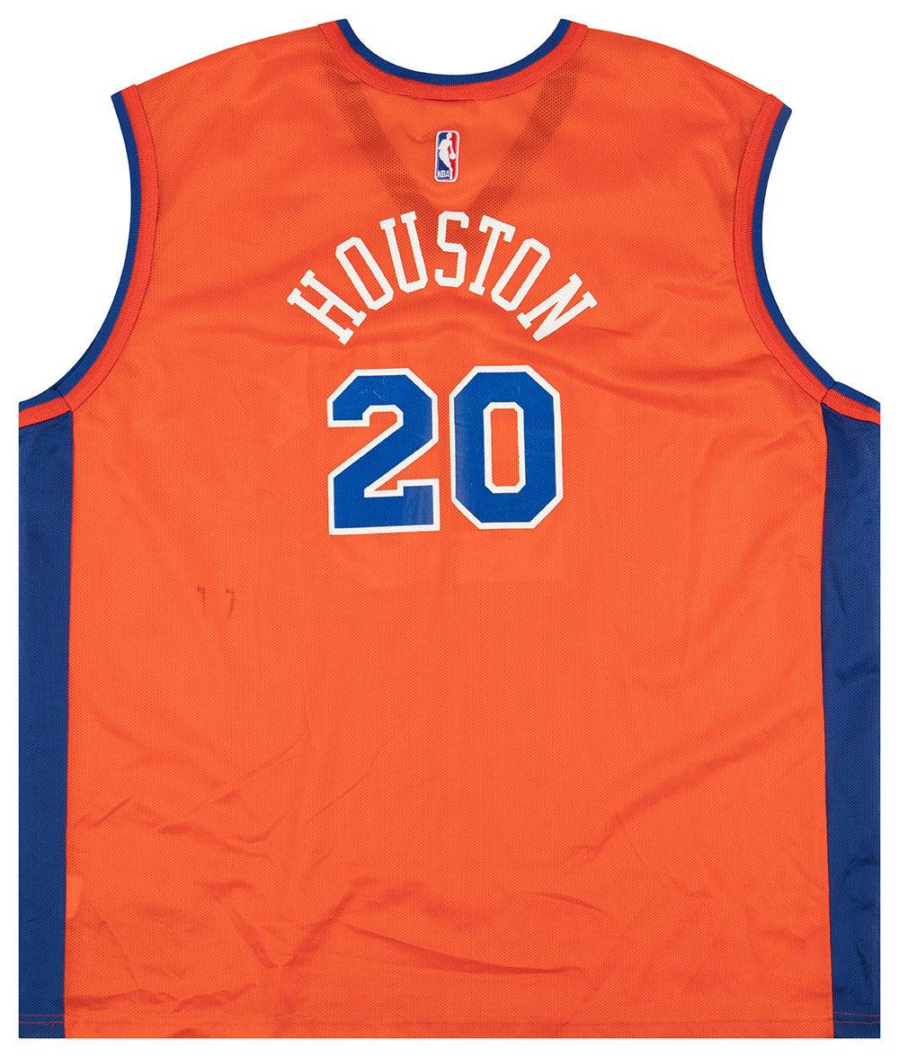 2001-02 New York Knicks Houston #20 Champion Jersey