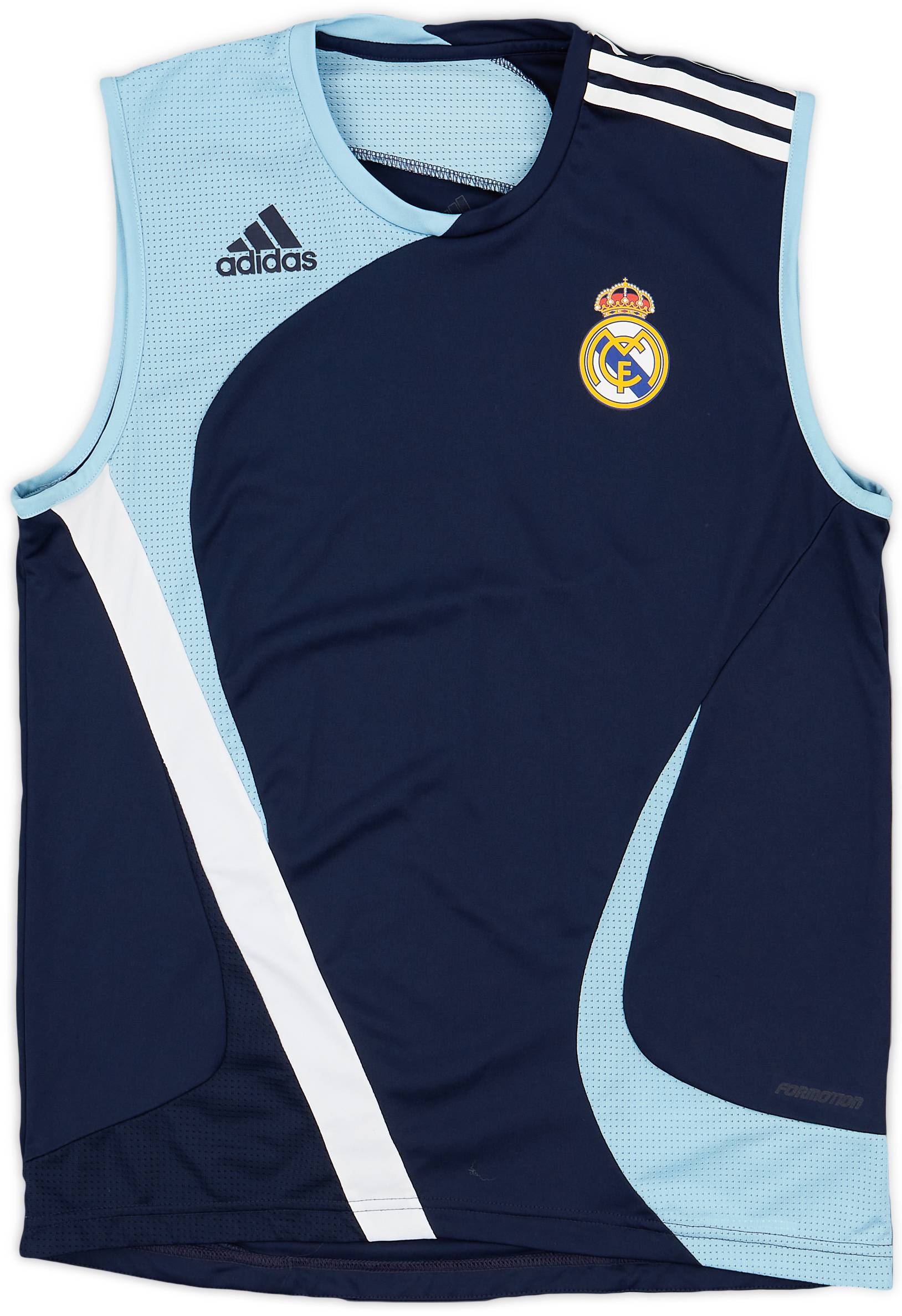 2007-08 Real Madrid adidas Formotion Training Vest - 7/10 - (S)