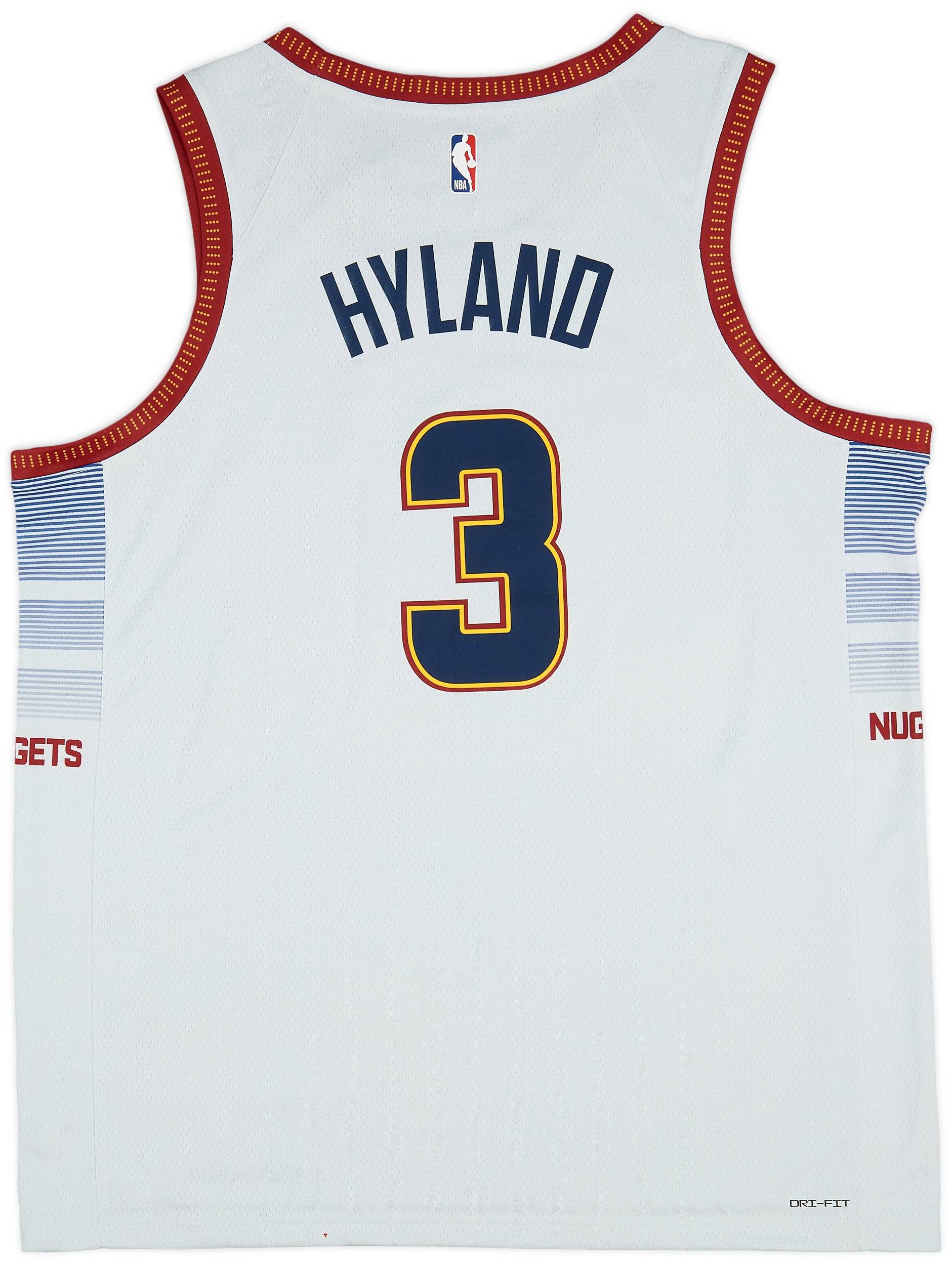 2022-23 Denver Nuggets Hyland #3 Nike Swingman Jersey