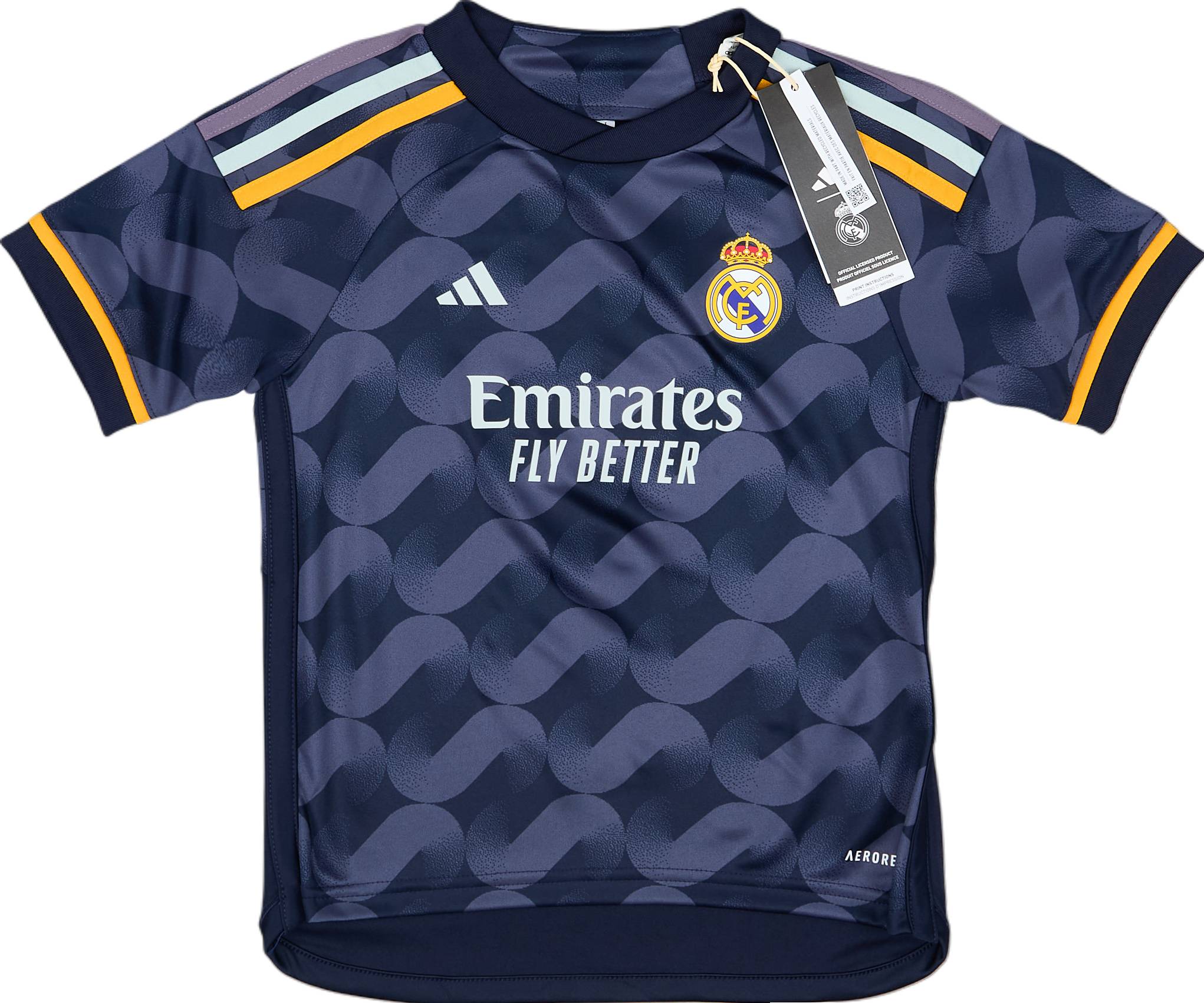 2023-24 Real Madrid Away Full Kit Bellingham #5 (4-5 Years)