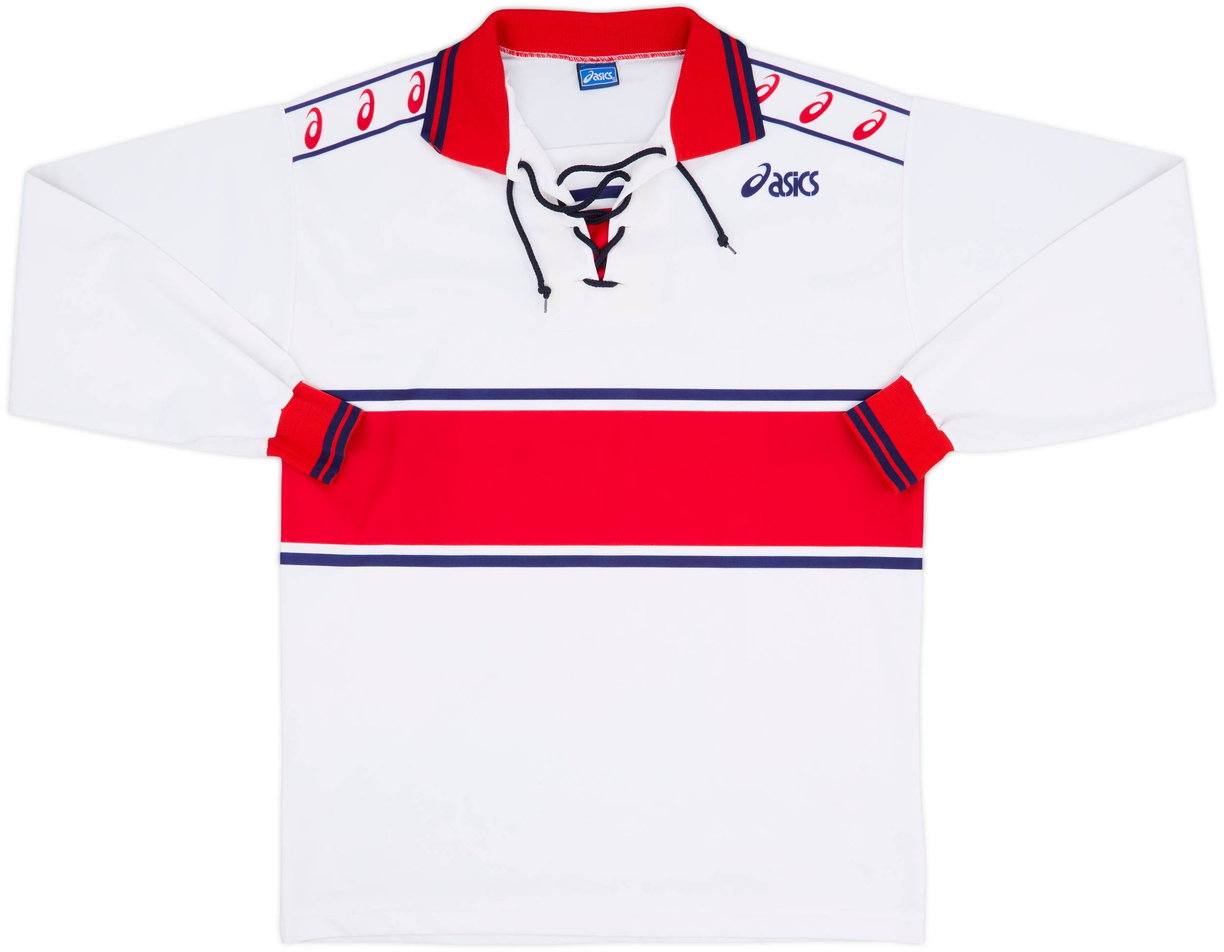1990s Asics Template L/S Shirt - 9/10 - (XL)