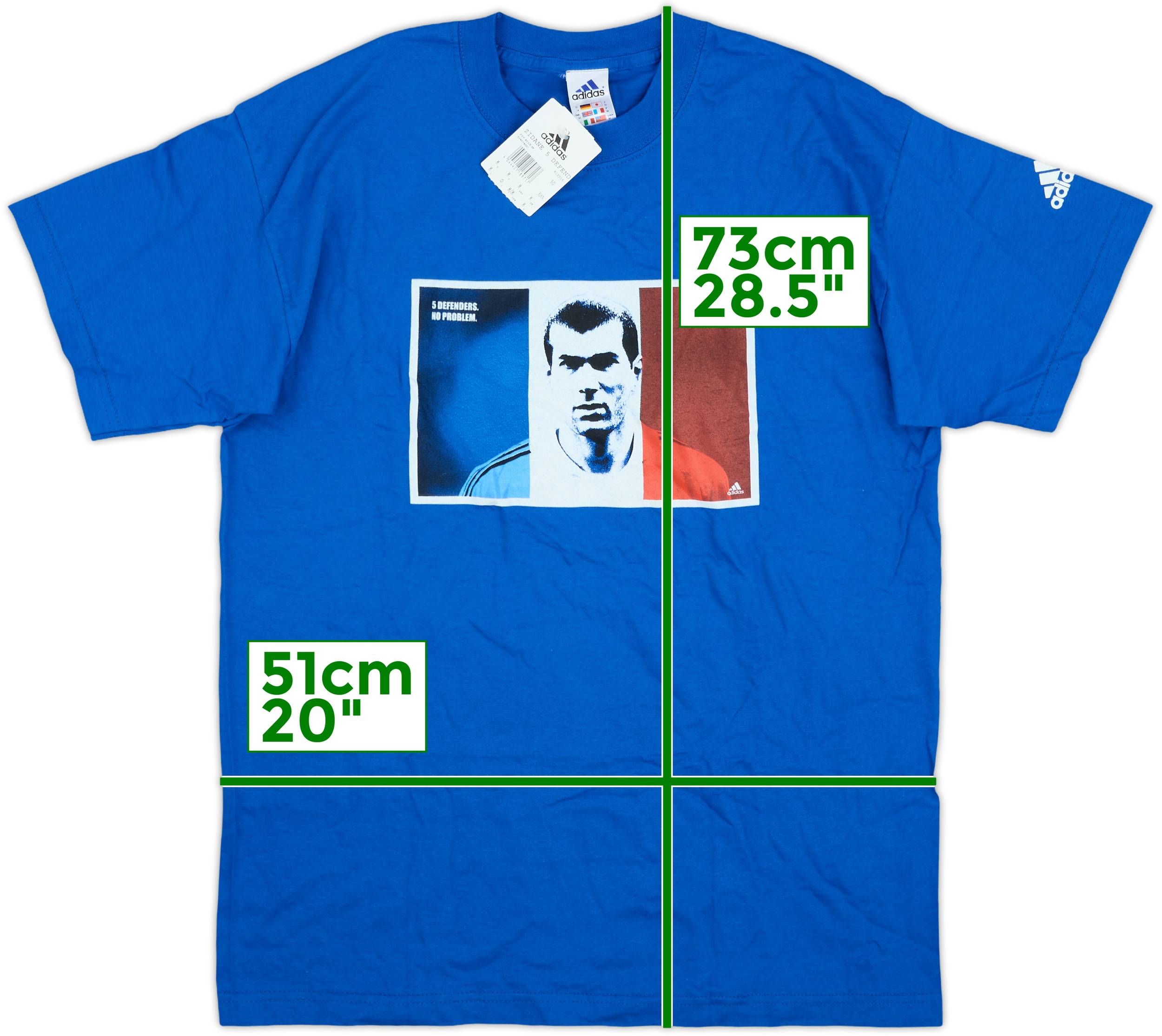 2002 France Zidane Graphic Tee (M)
