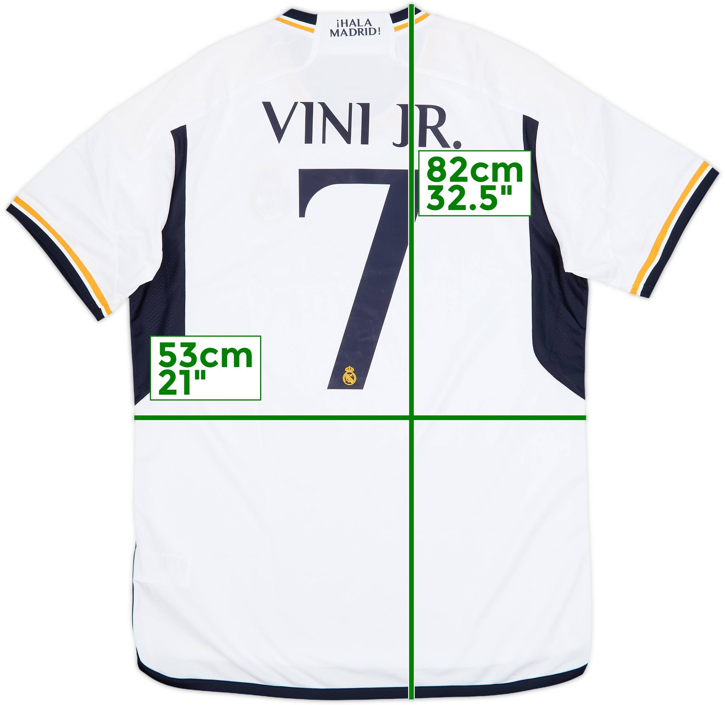 Real Madrid VINI JR 7 ホワイトシャツ VINI JR #7 MADRID HOME 24-25 SOCCER KIT – Soccer Planet Tx
