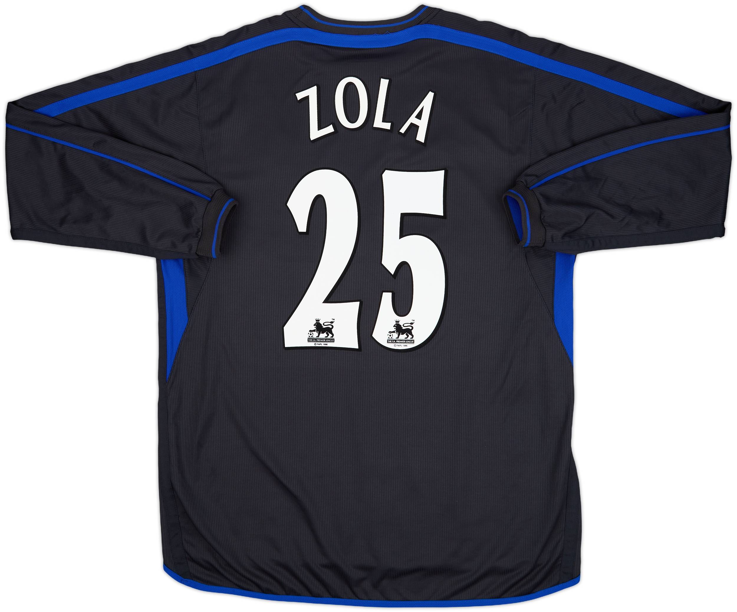 CHELSEA 2002 2003 AWAY FOOTBALL SHIRT SOCCER JERSEY UMBRO sz
