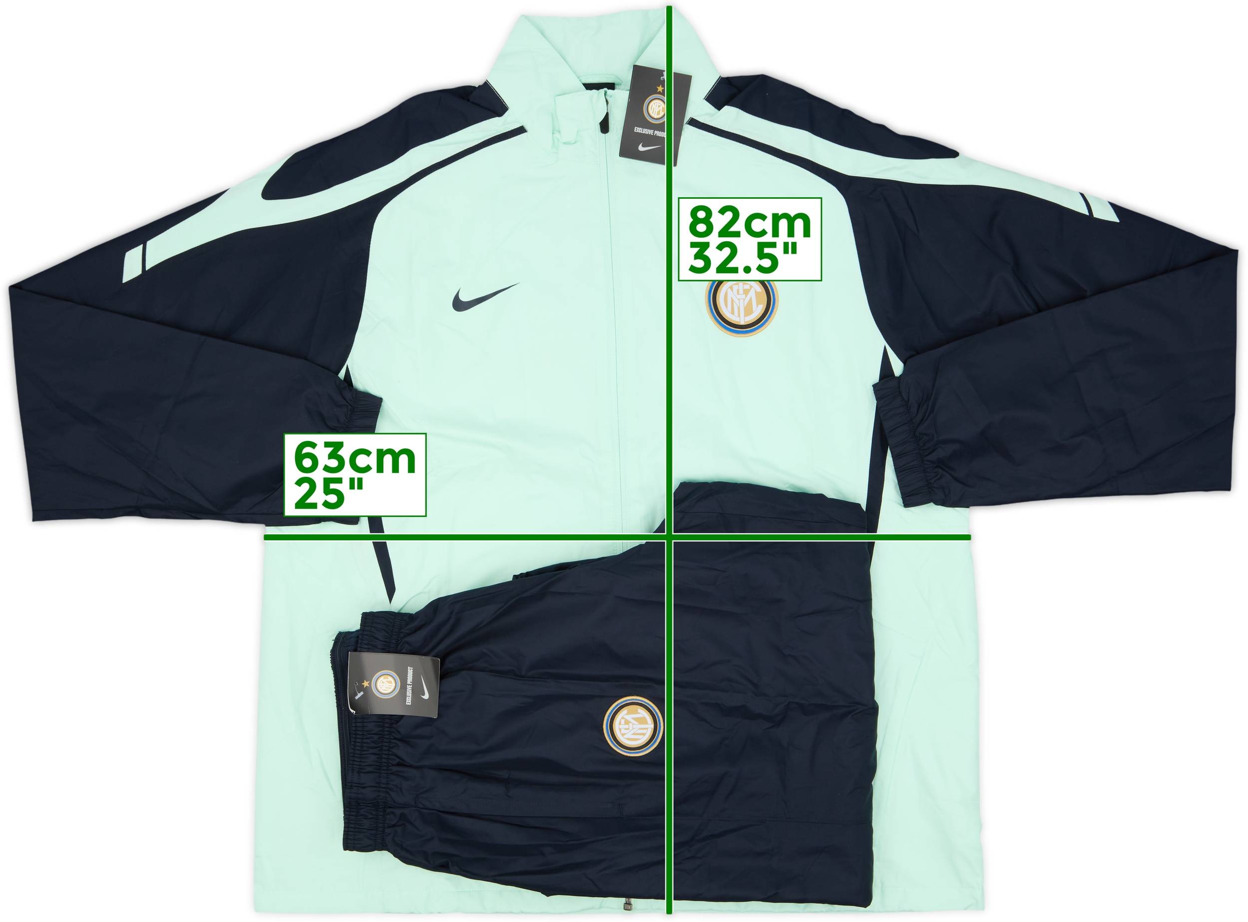 2011-12 Inter Milan Nike Full Tracksuit (XL)