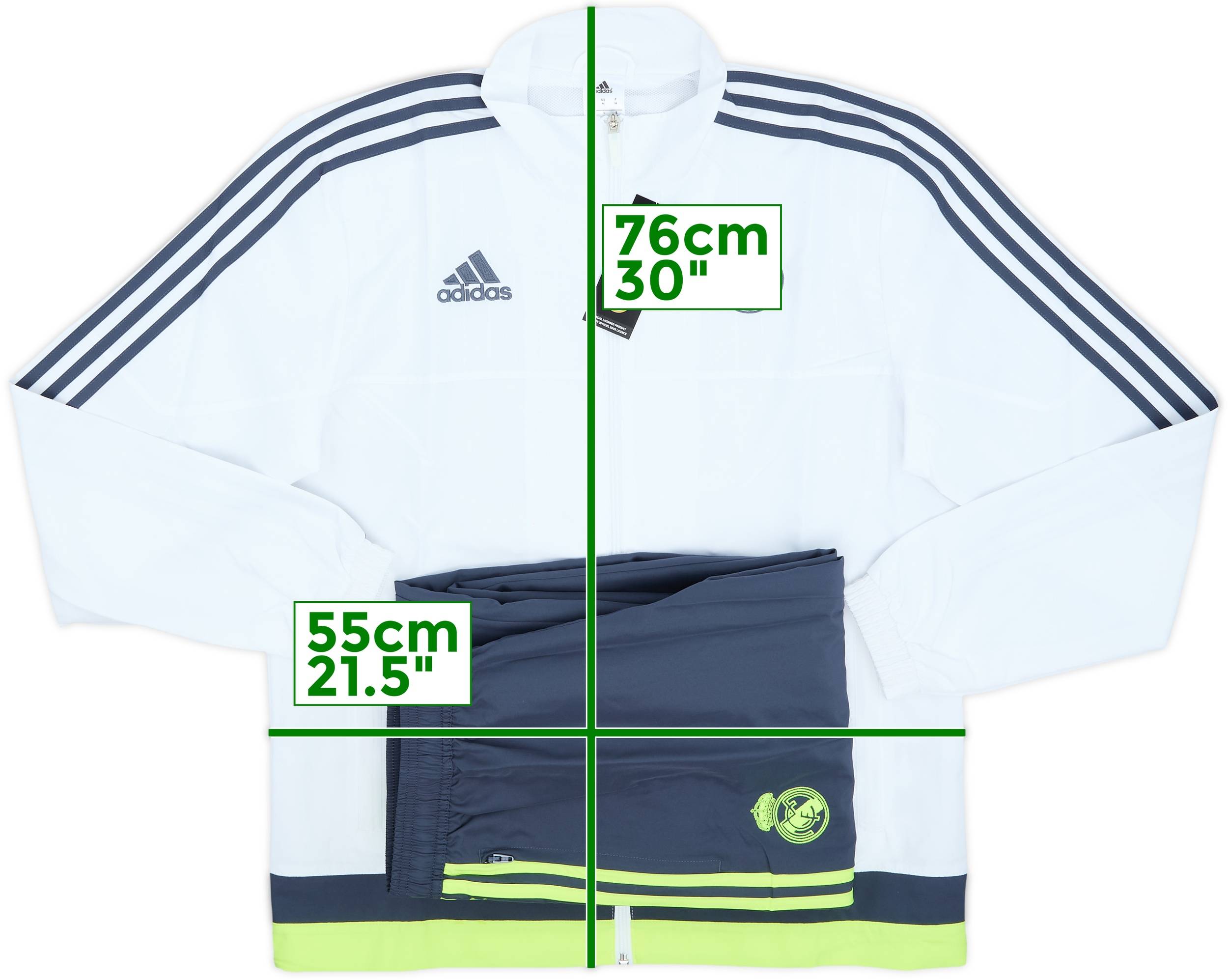 2015-16 Real Madrid adidas Tracksuit (M)