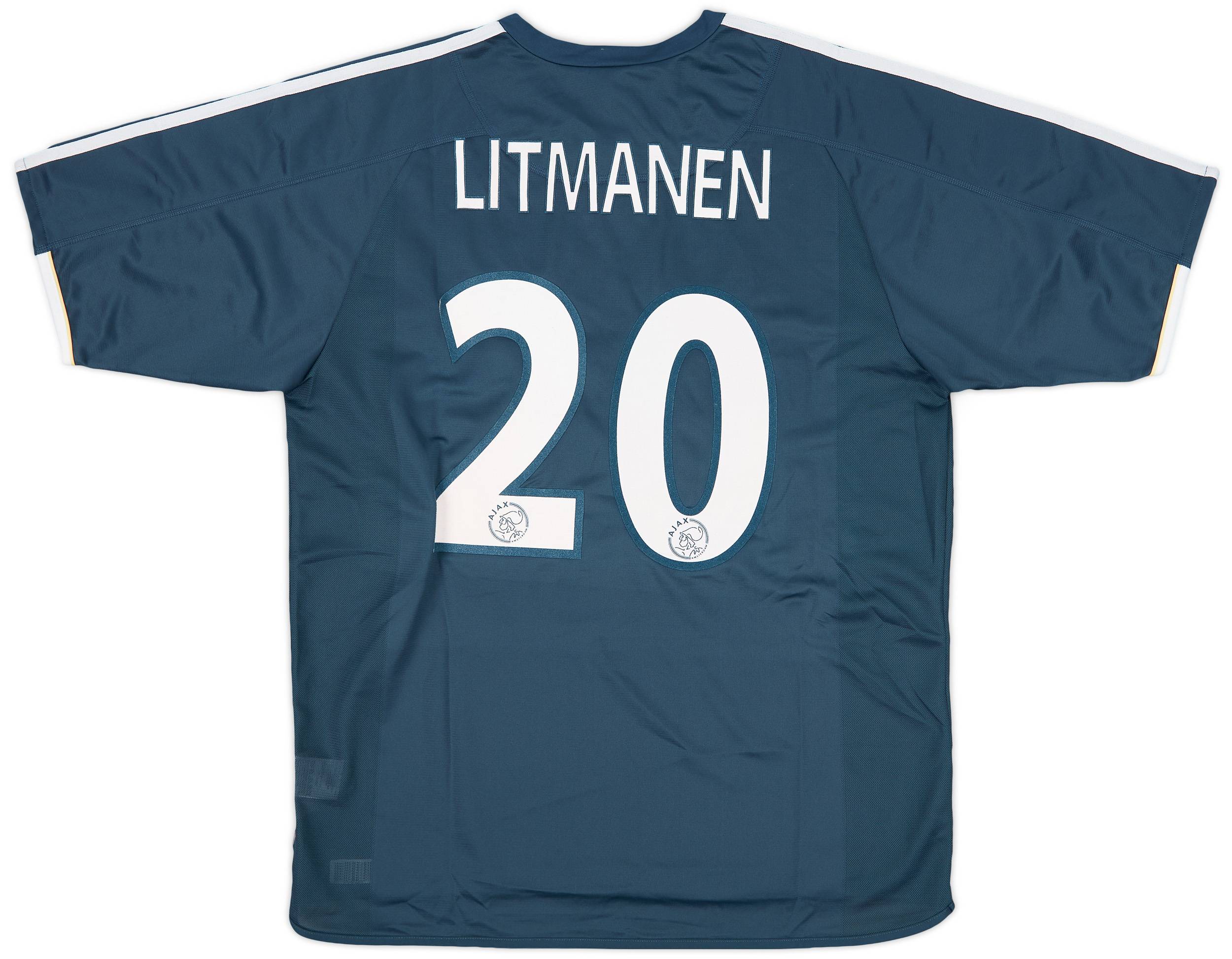 2003-04 Ajax Away Shirt Litmanen #10 (L)