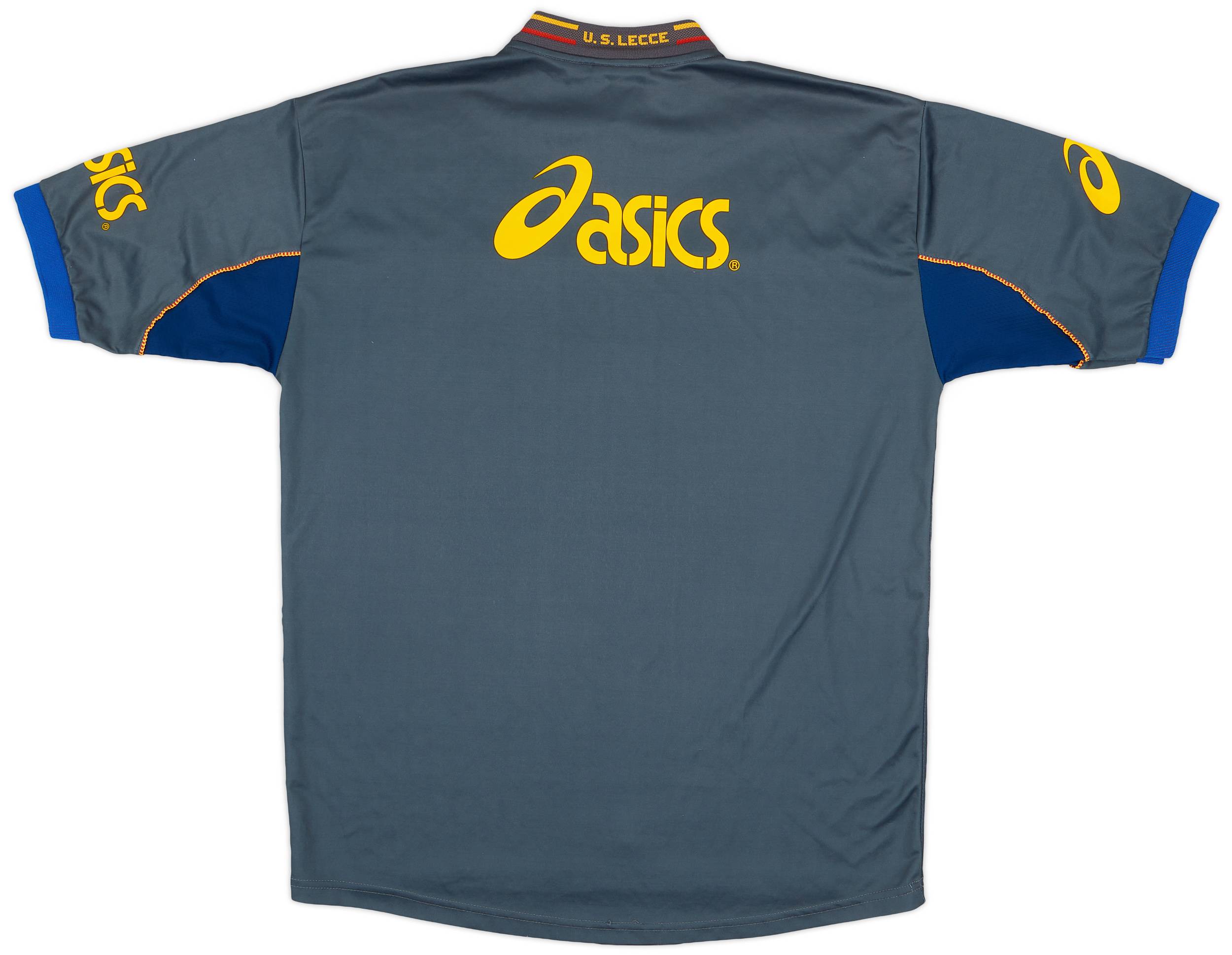 2001-02 Lecce Asics Training Shirt - 8/10 - (XL)