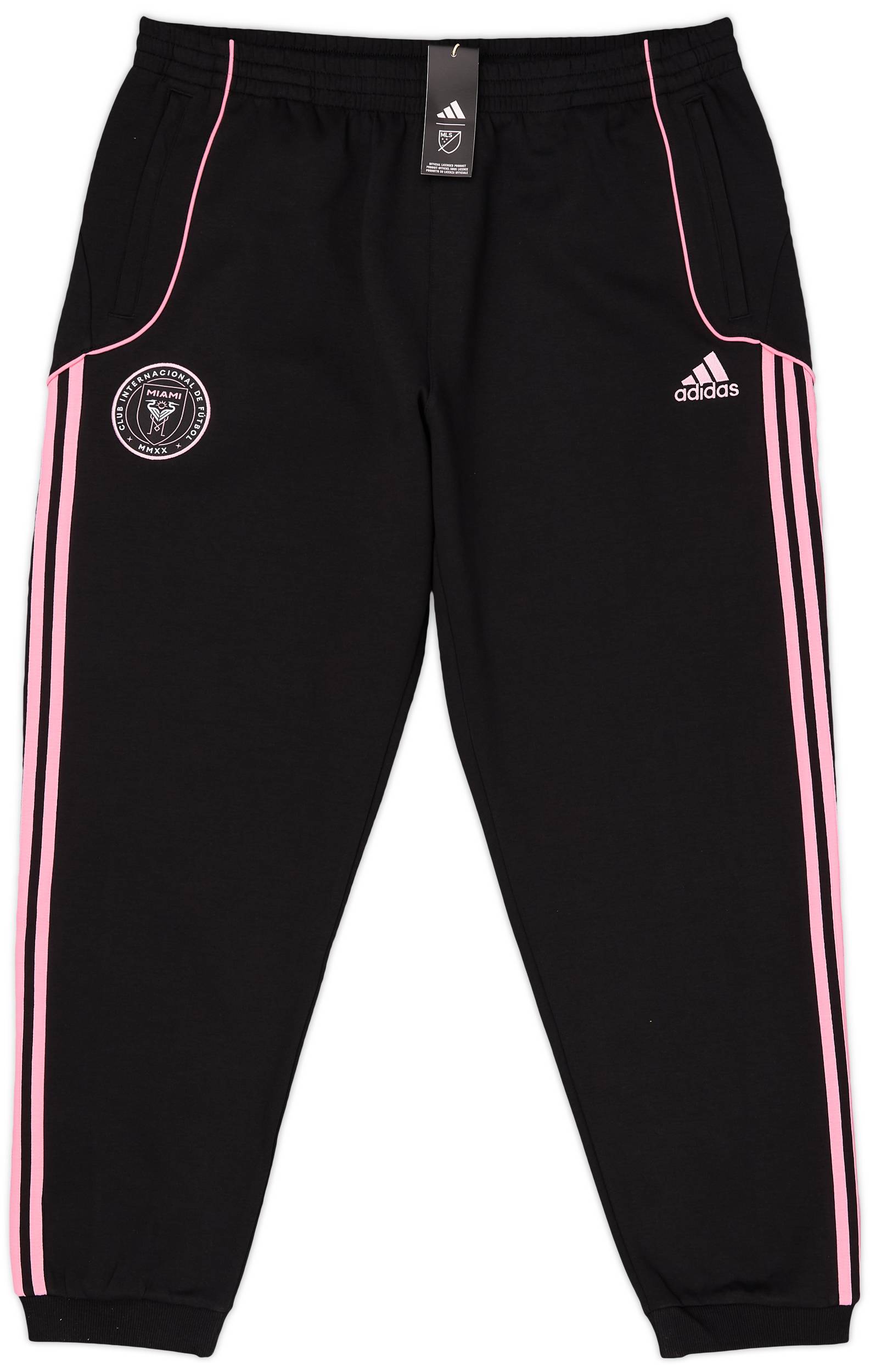 インテルマイアミ☆アディダスInter Miami CF UBP Travel Pants adidas Men's Black Inter Miami CF 2023 Player Club Travel
