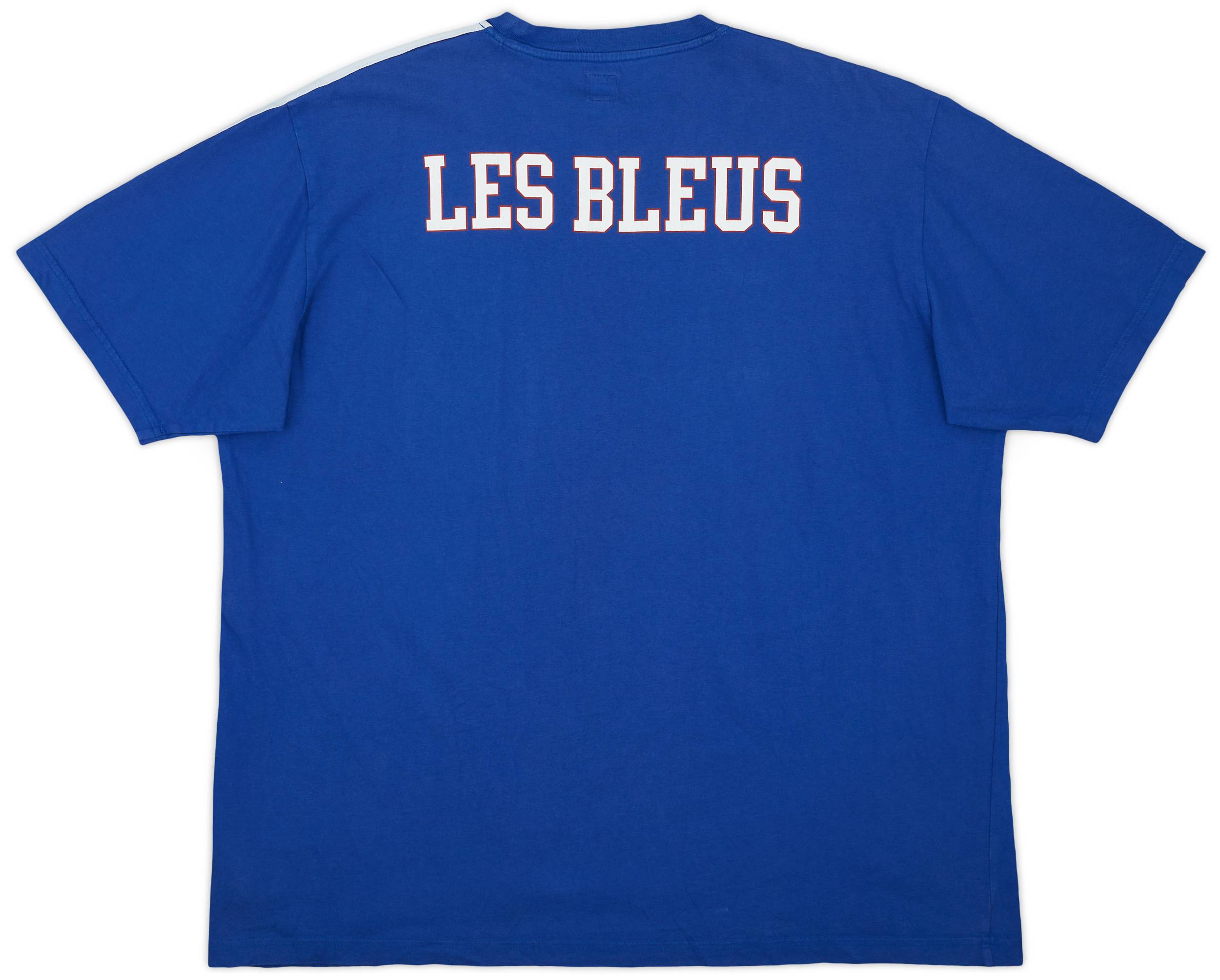 2006-07 France adidas Originals Cotton Tee - 8/10 - (XL)