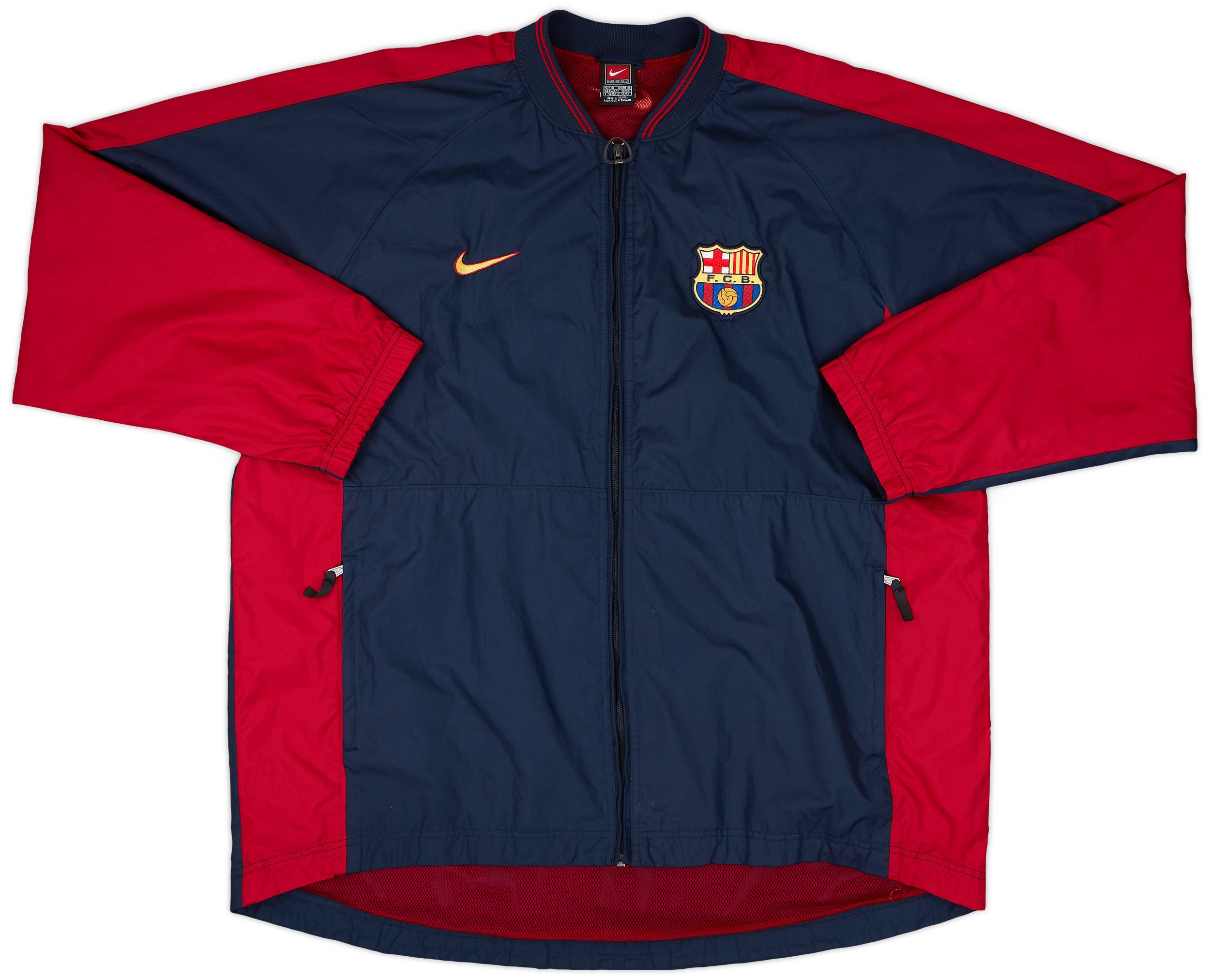 1998-99 Barcelona Nike Track Jacket - 8/10 - (XL)