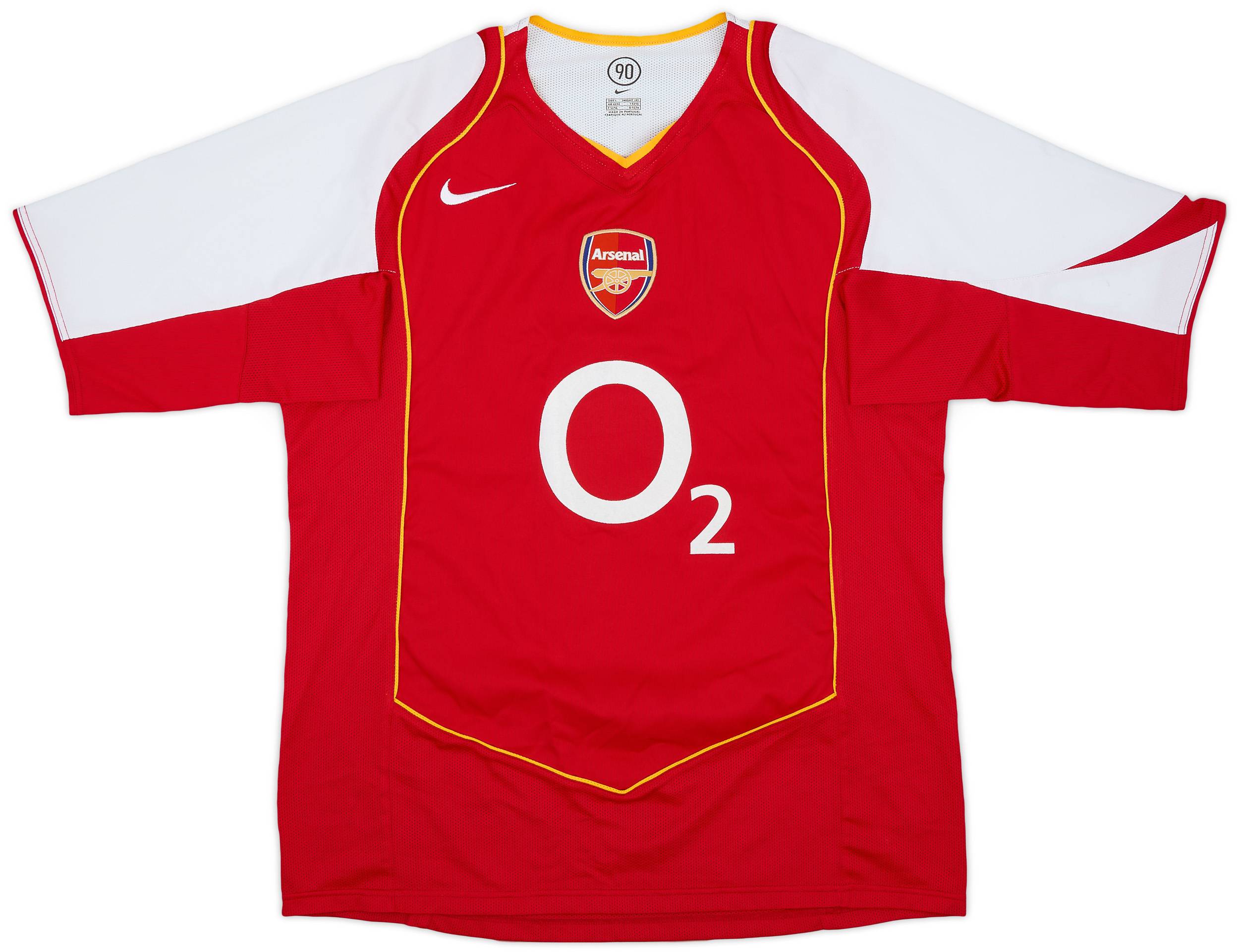 04-05　アーセナル Pires 2004-05 Arsenal Home Shirt Pires #7 - 8/10 - (L)
