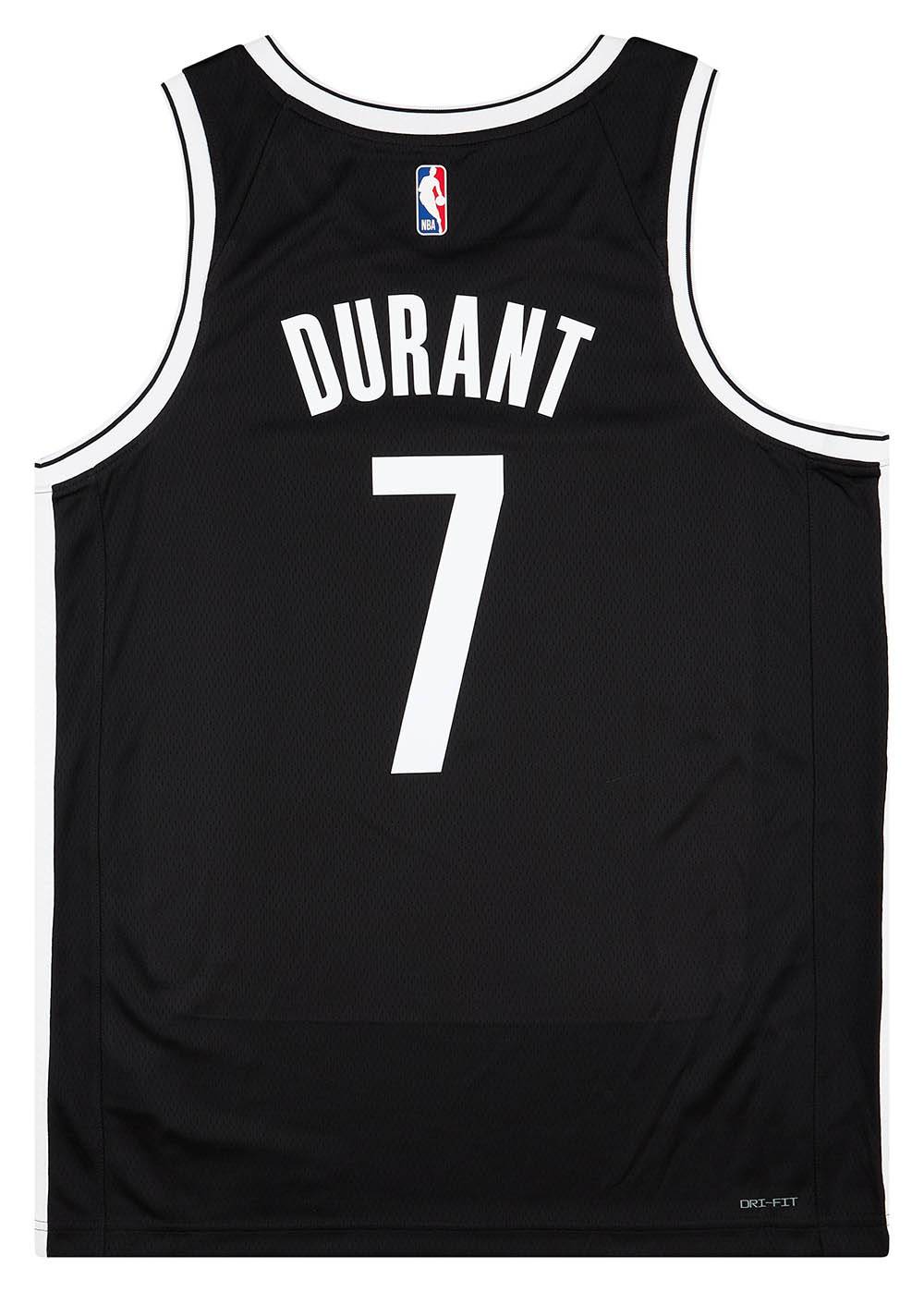 Nike Brooklyn Nets Durant ユニフォーム 7号 2019-23 Brooklyn Nets Durant #7 Nike Swingman Away Jersey (S)