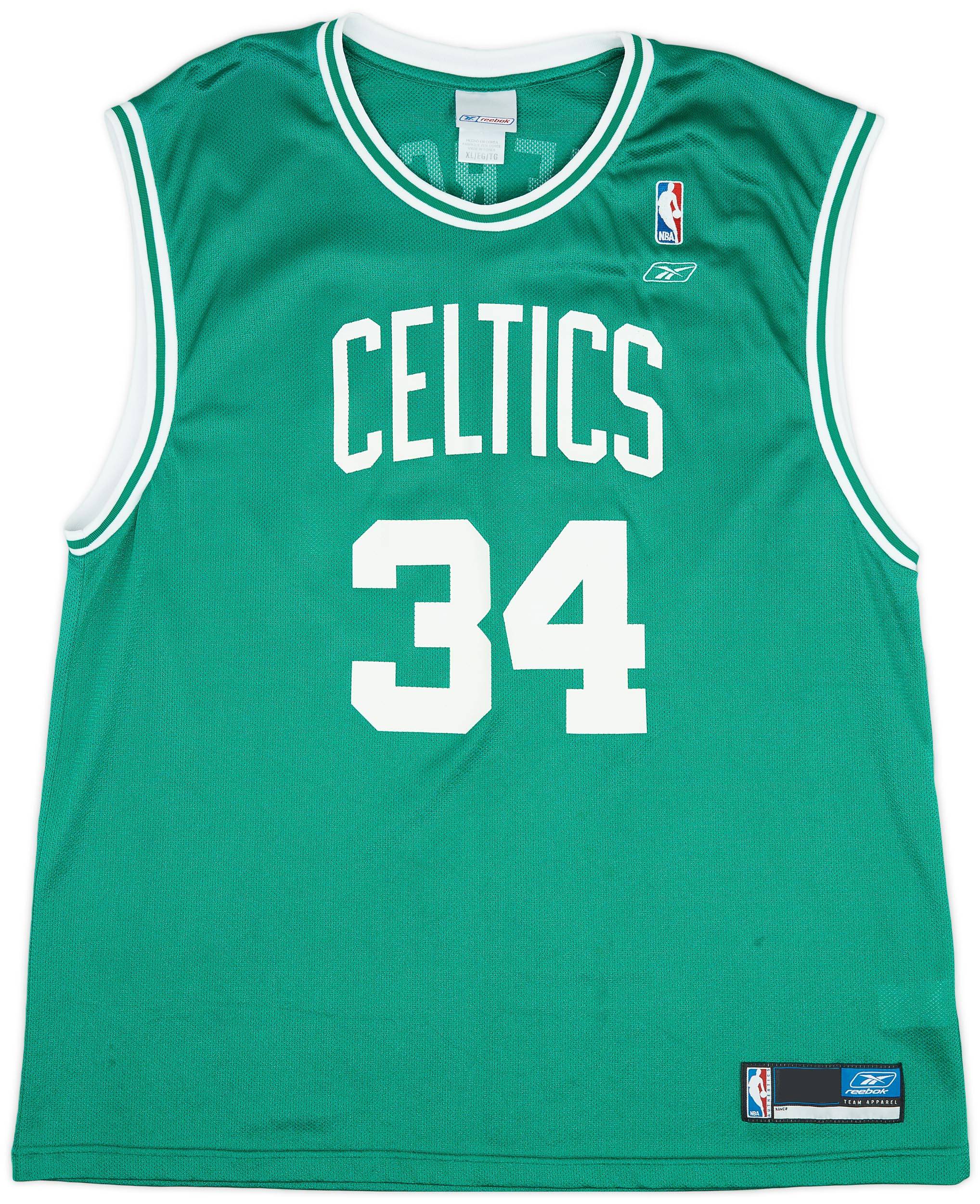 celtics 34 pierce ゲームシャツ NBA Reebok バスケ